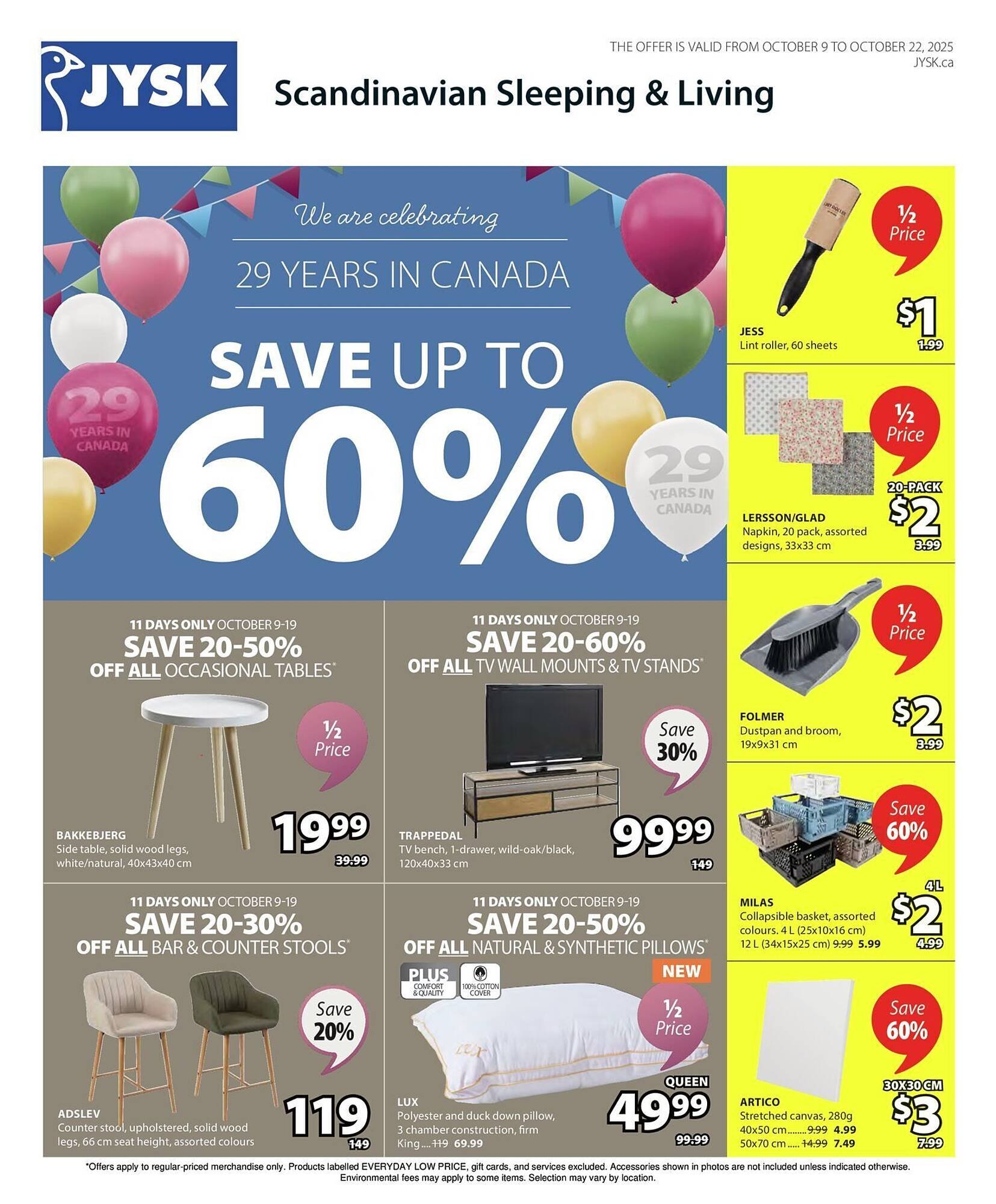 JYSK flyer (2025-10-10 - 2025-10-17) | 1