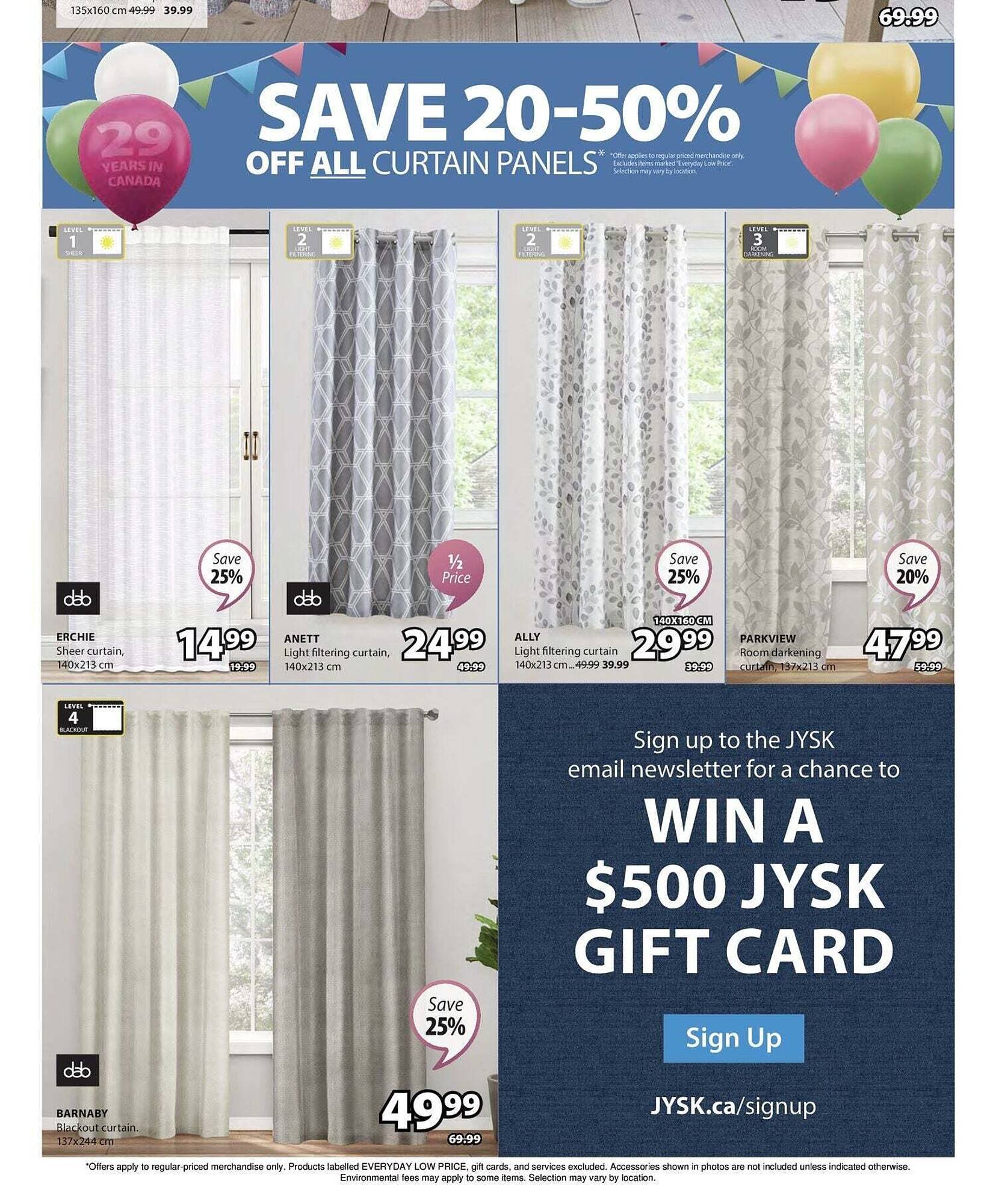 JYSK flyer