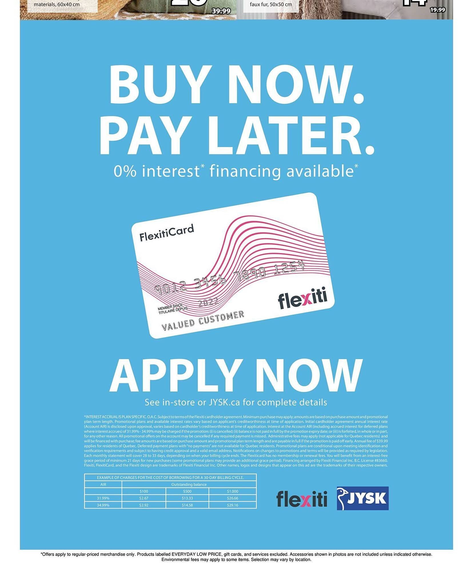 JYSK flyer