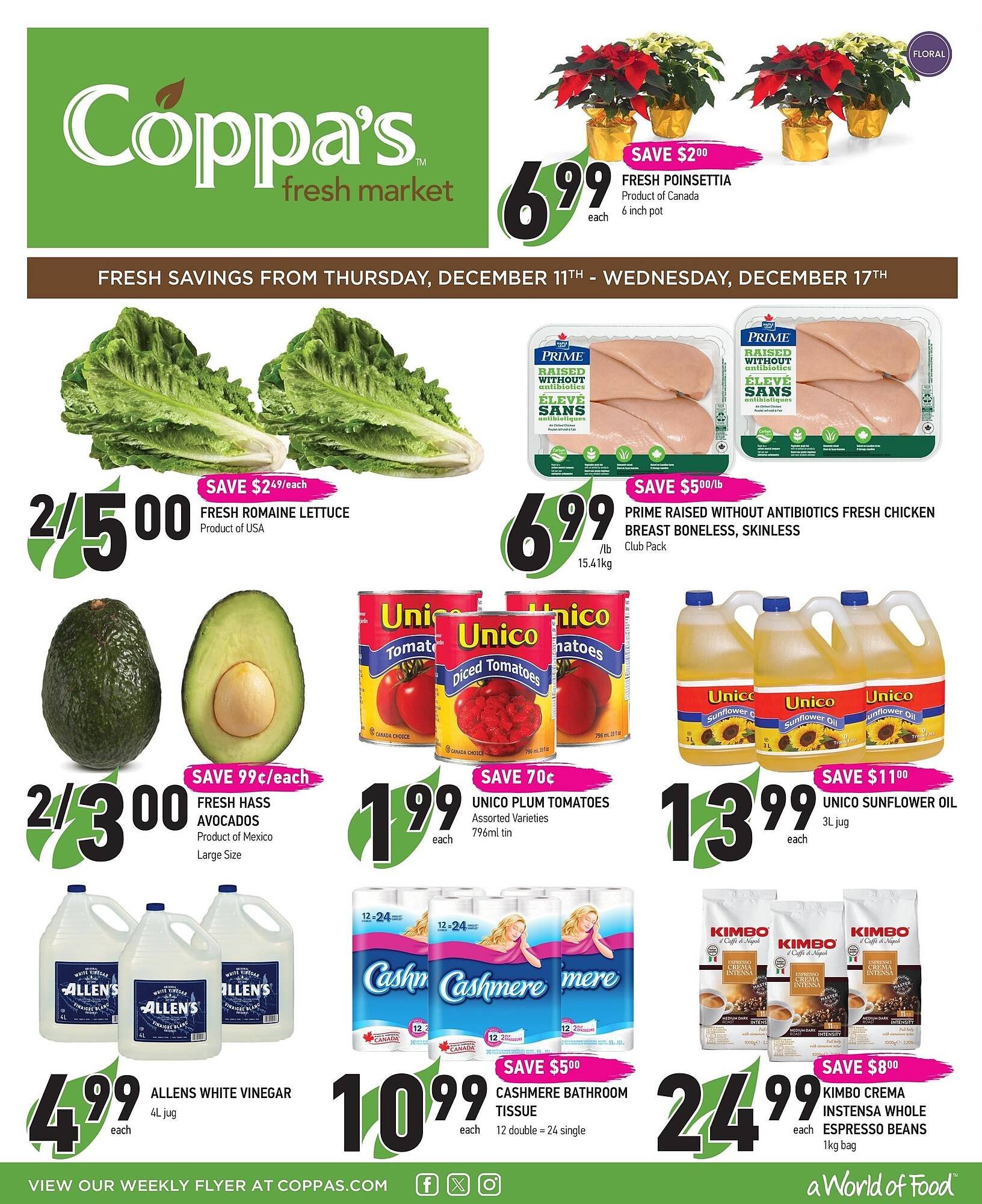 Coppa&#039;s Fresh Market flyer (2025-12-11 - 2025-12-17) | 1