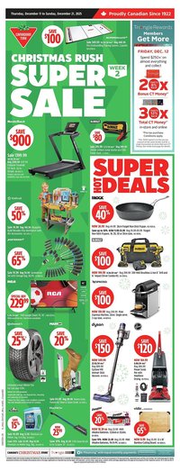 Canadian Tire flyer (2025-12-11 - 2025-12-22)