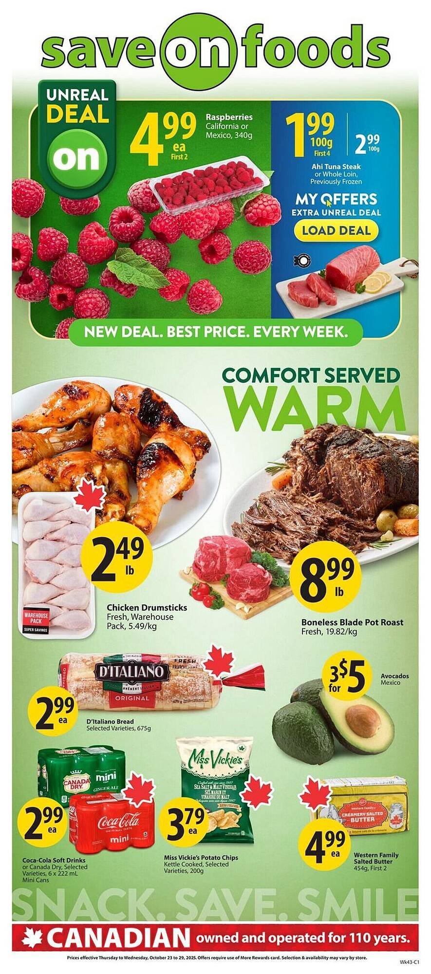 Save on Foods flyer (2025-10-23 - 2025-10-29) | 1