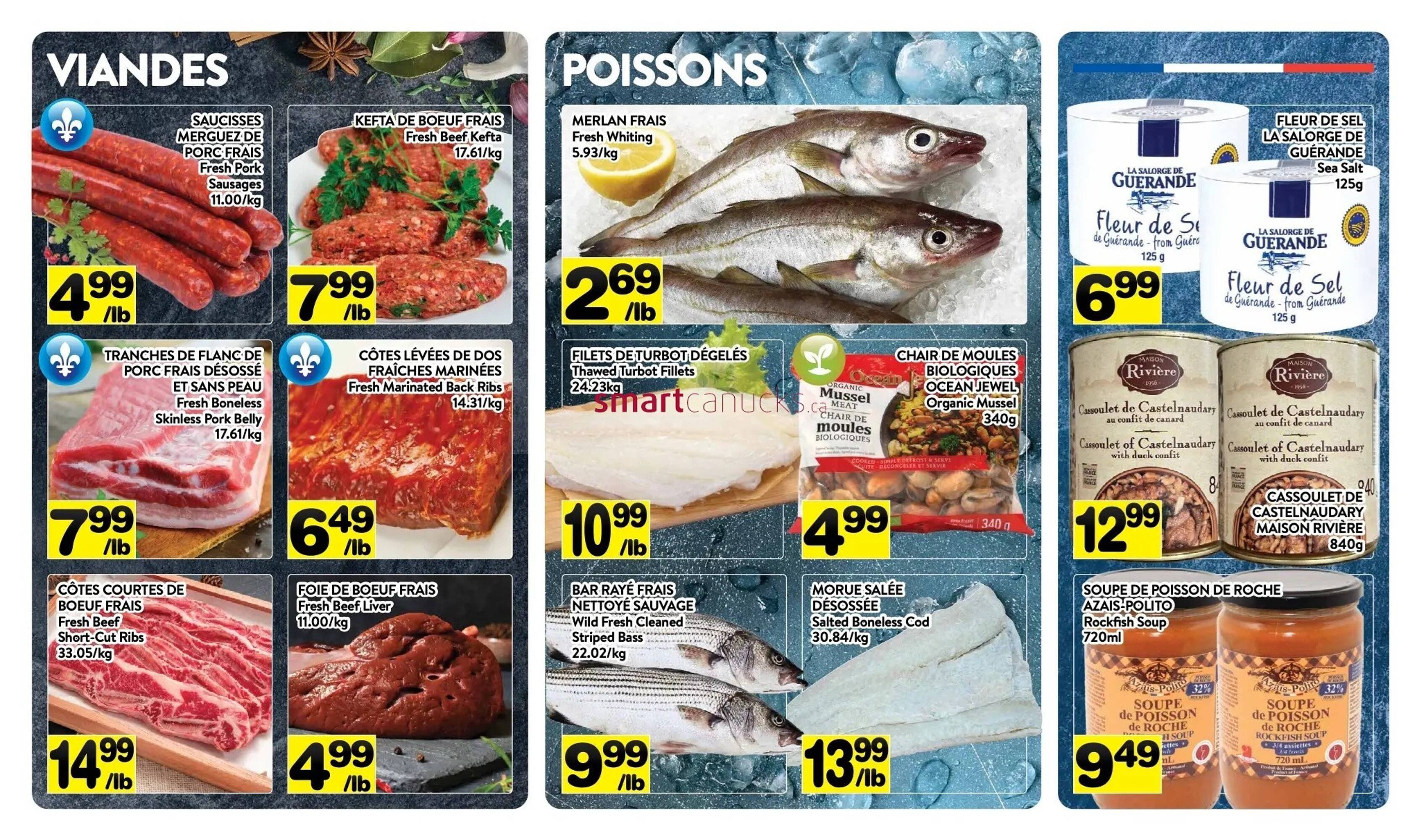 Supermarché PA flyer