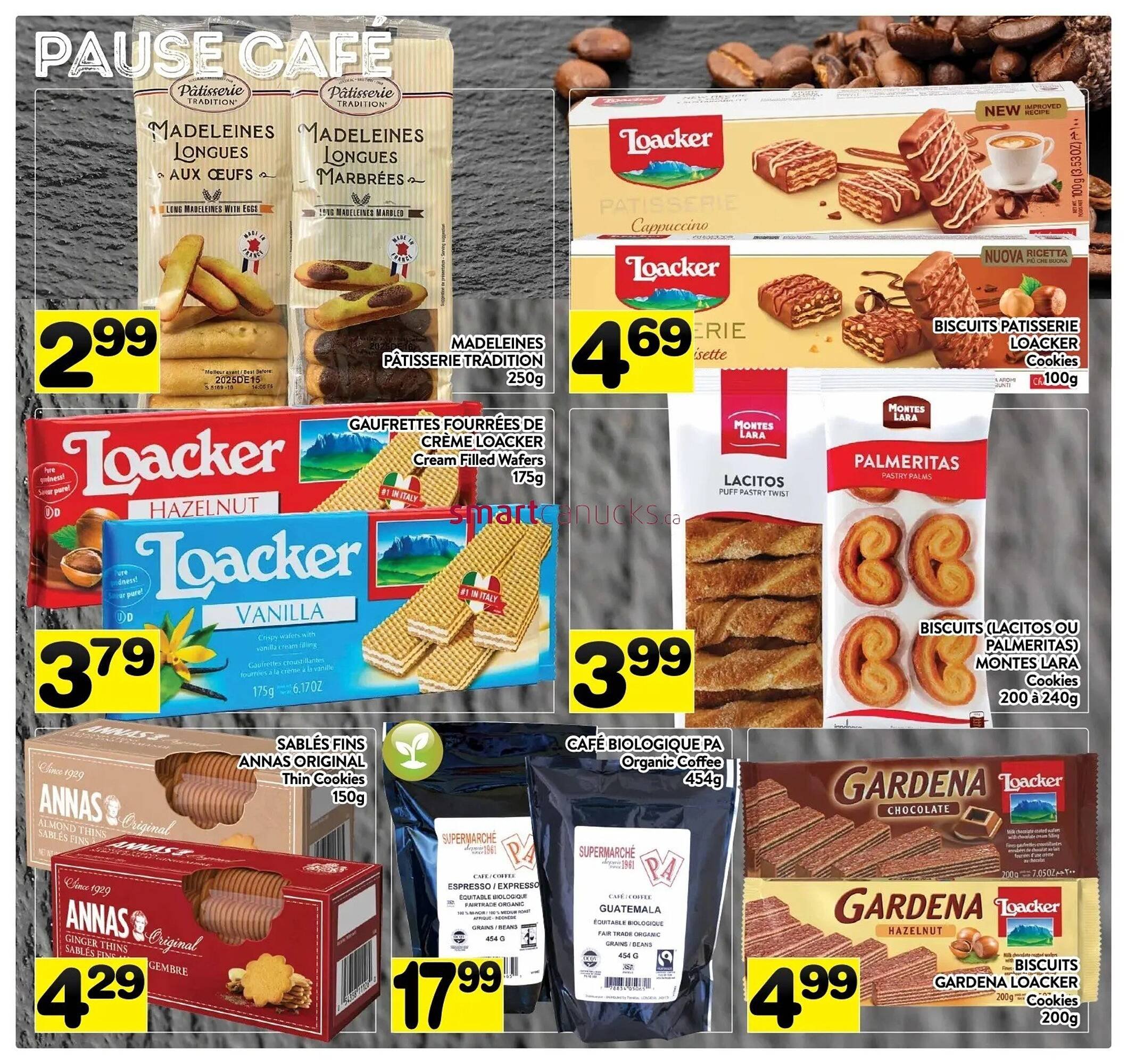 Supermarché PA flyer