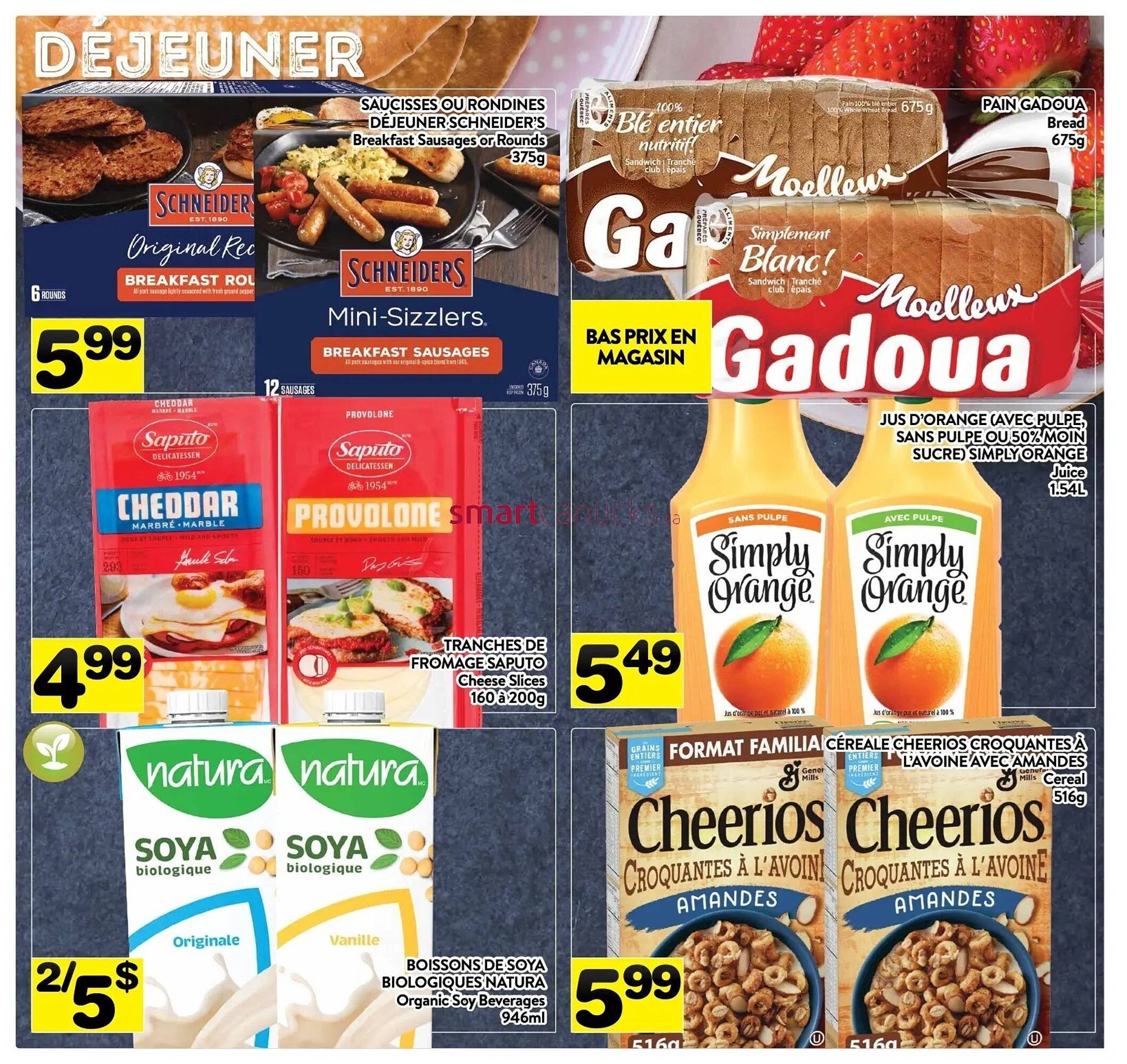 Supermarché PA flyer