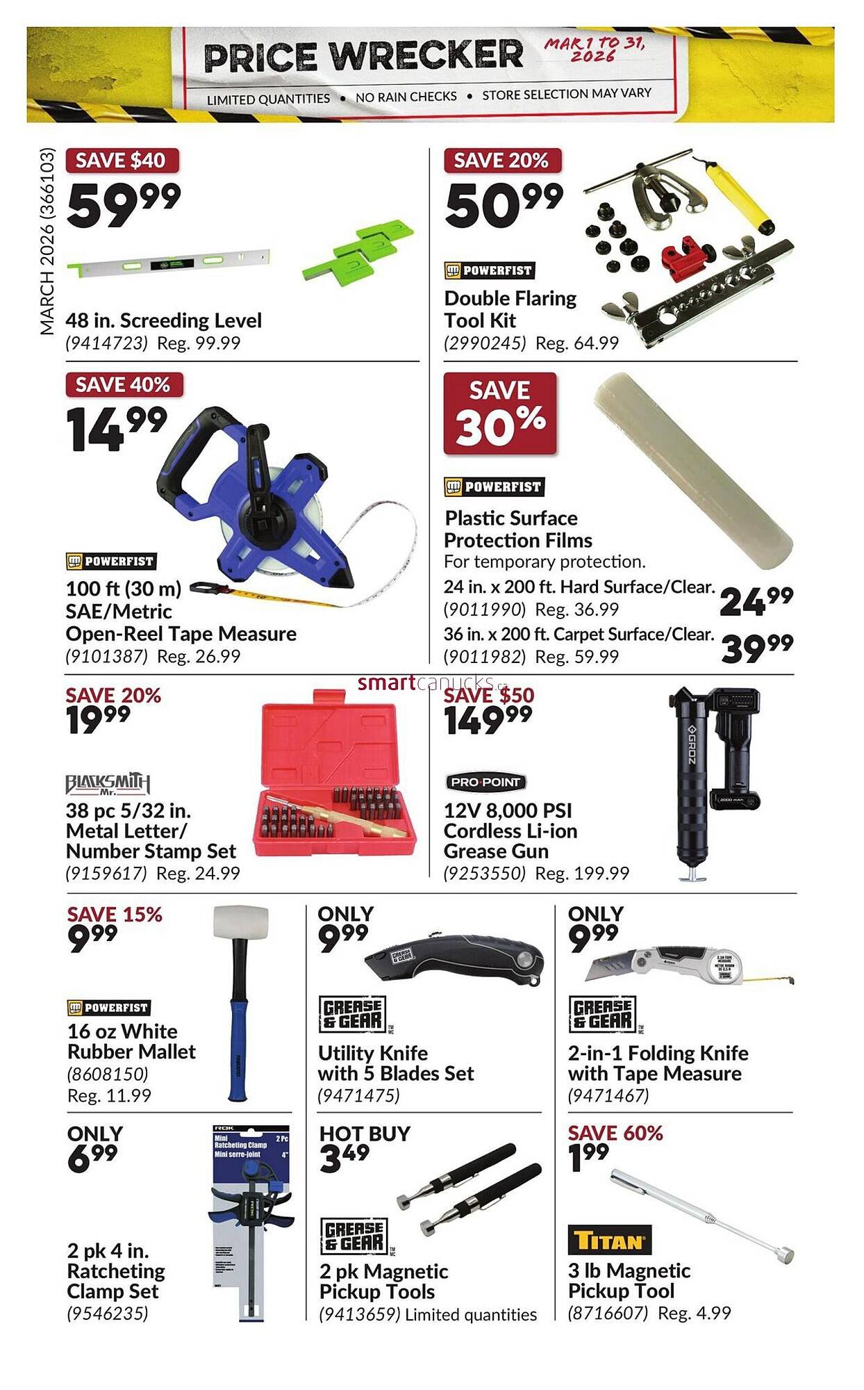 Princess Auto flyer (2026-03-01 - 2026-03-31) | 22