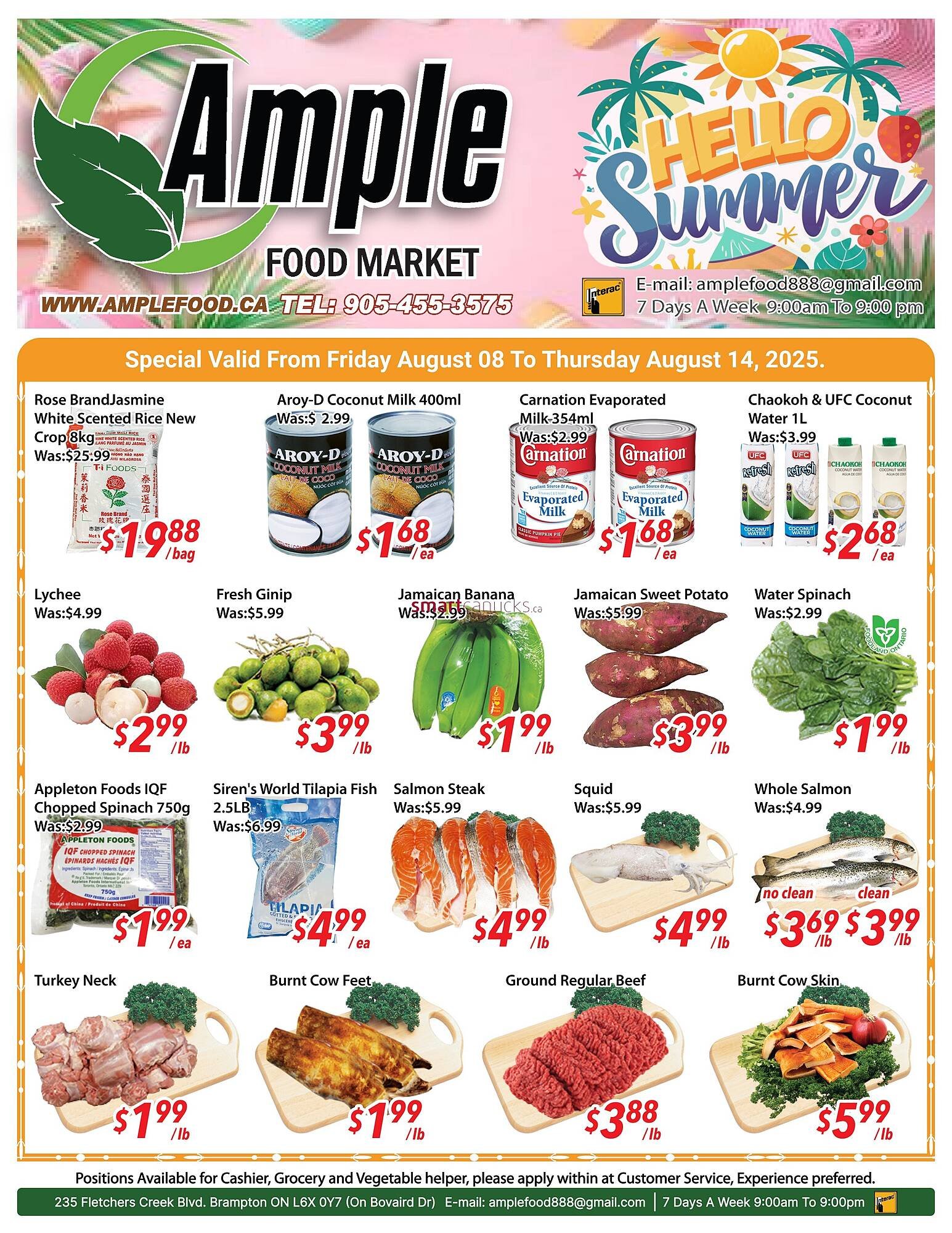 Ample Food Market flyer (2025-08-08 - 2025-08-14) | 1