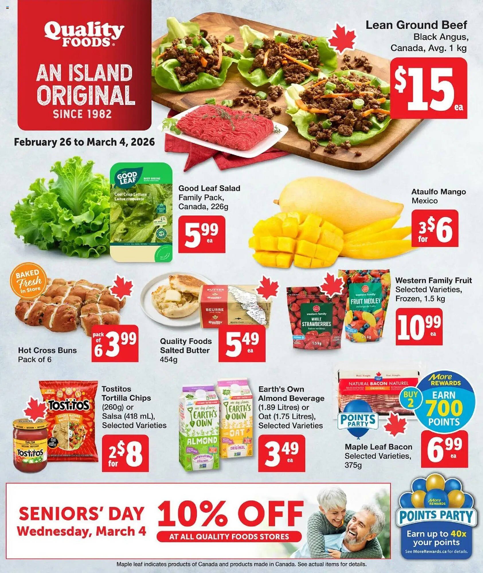 Quality Foods flyer (2026-02-26 - 2026-03-04) | 1