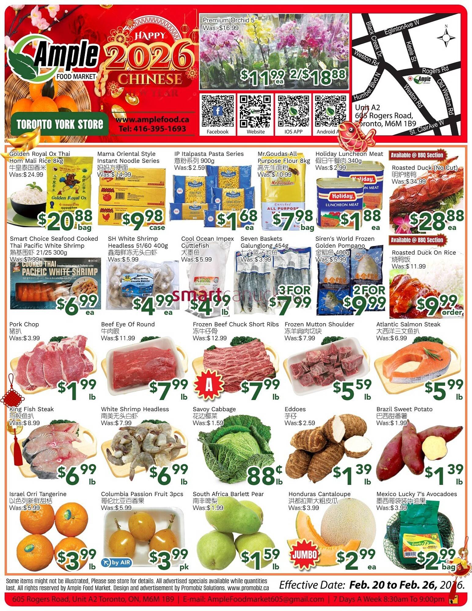 Ample Food Market flyer