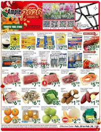 Ample Food Market flyer