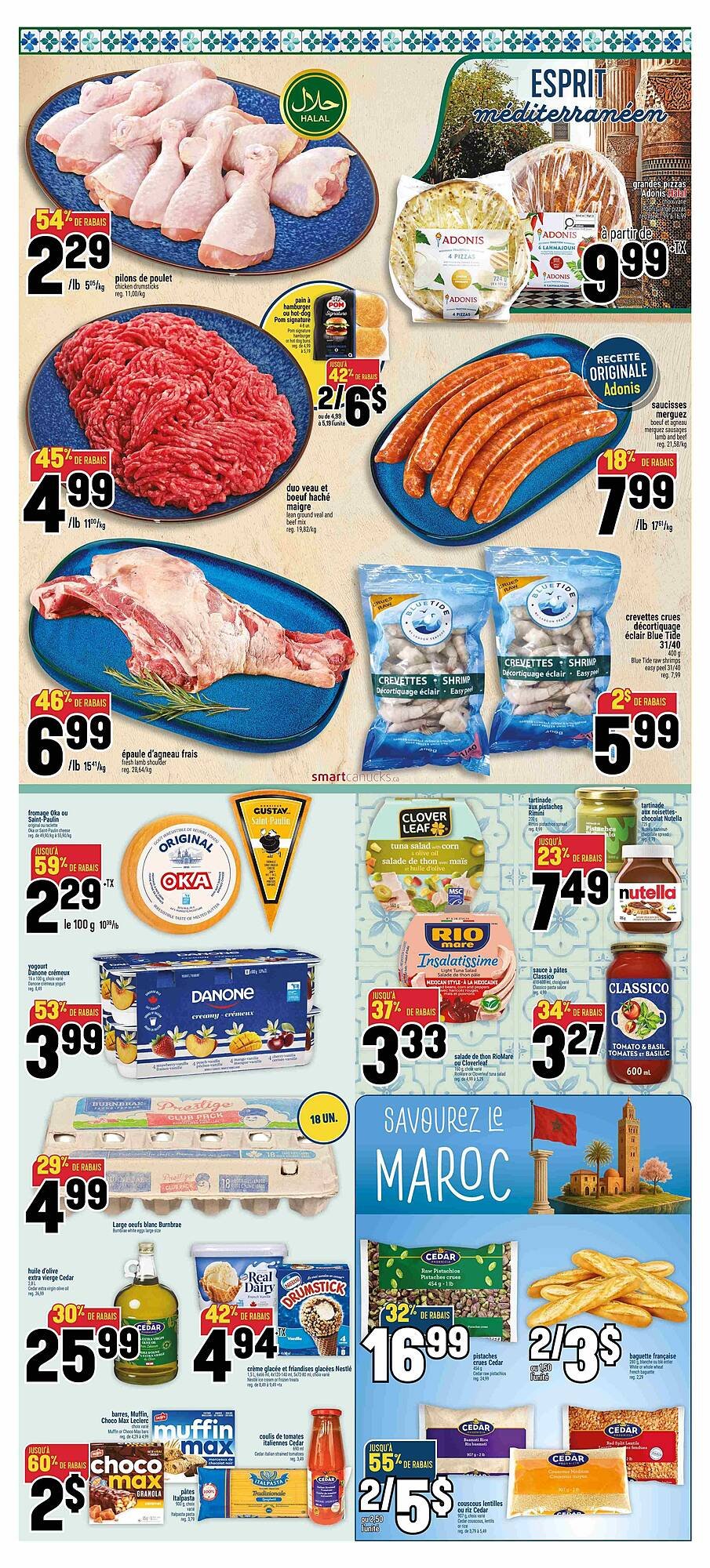Marché Adonis flyer