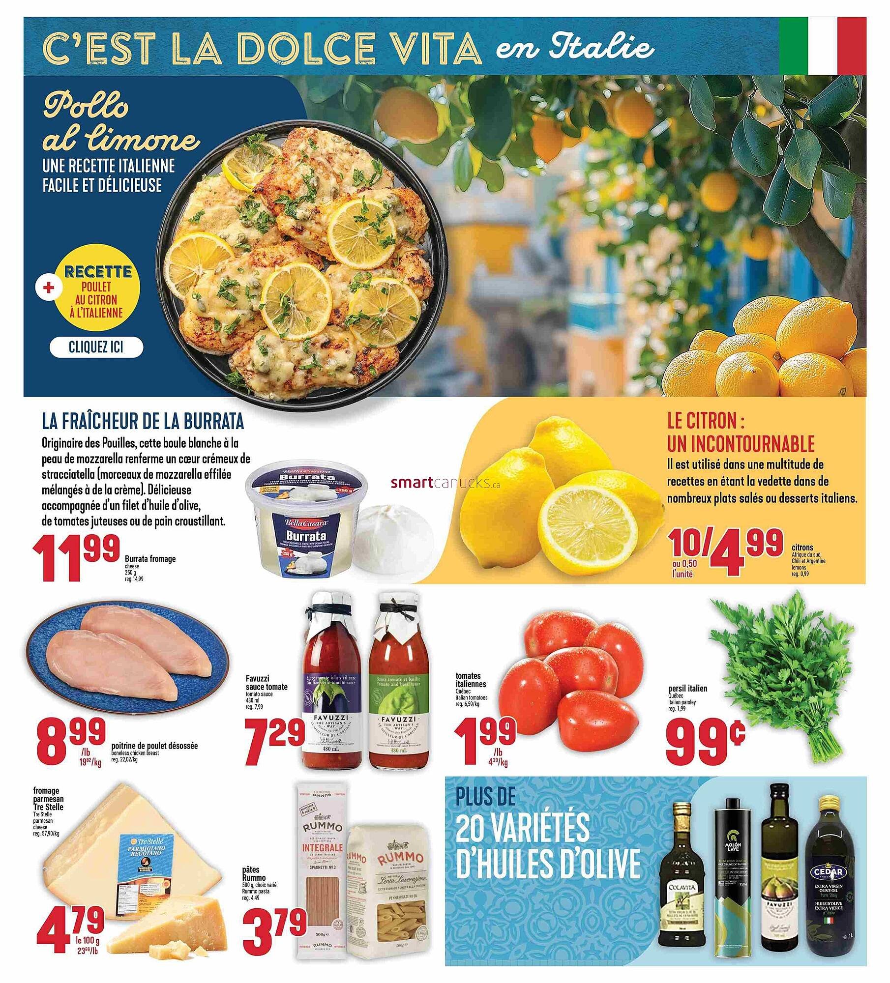 Marché Adonis flyer