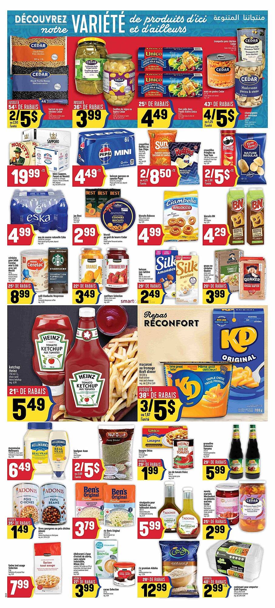Marché Adonis flyer