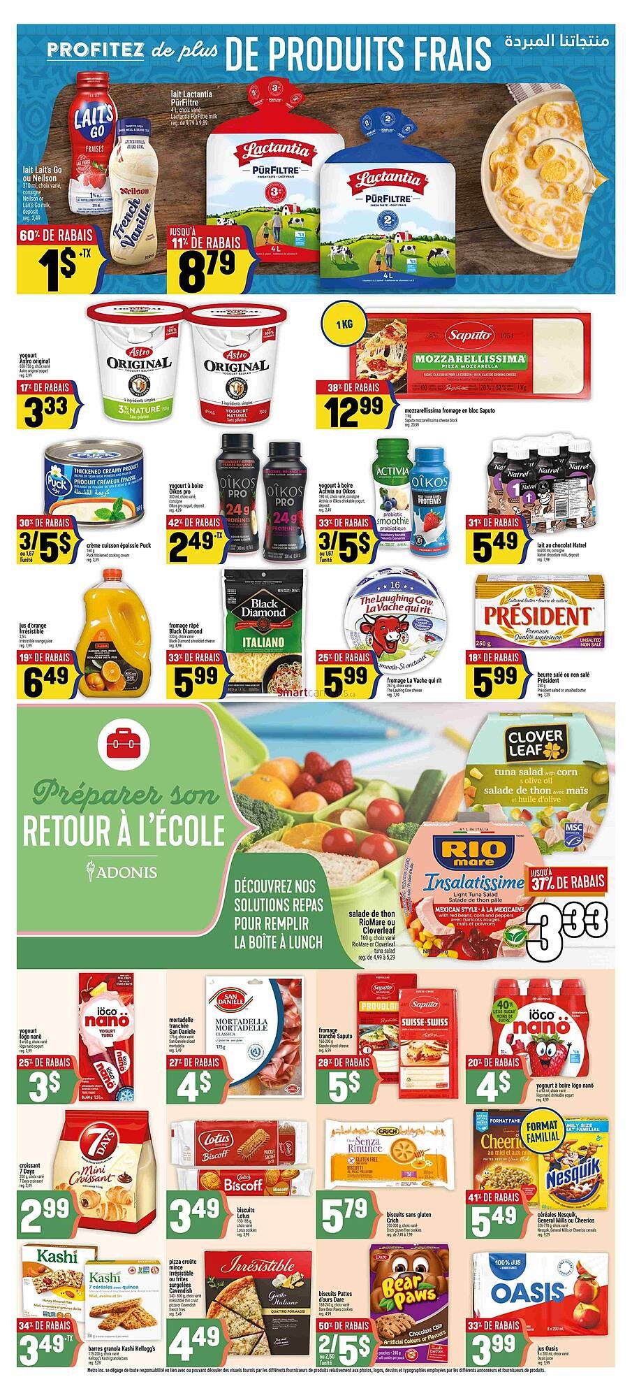 Marché Adonis flyer