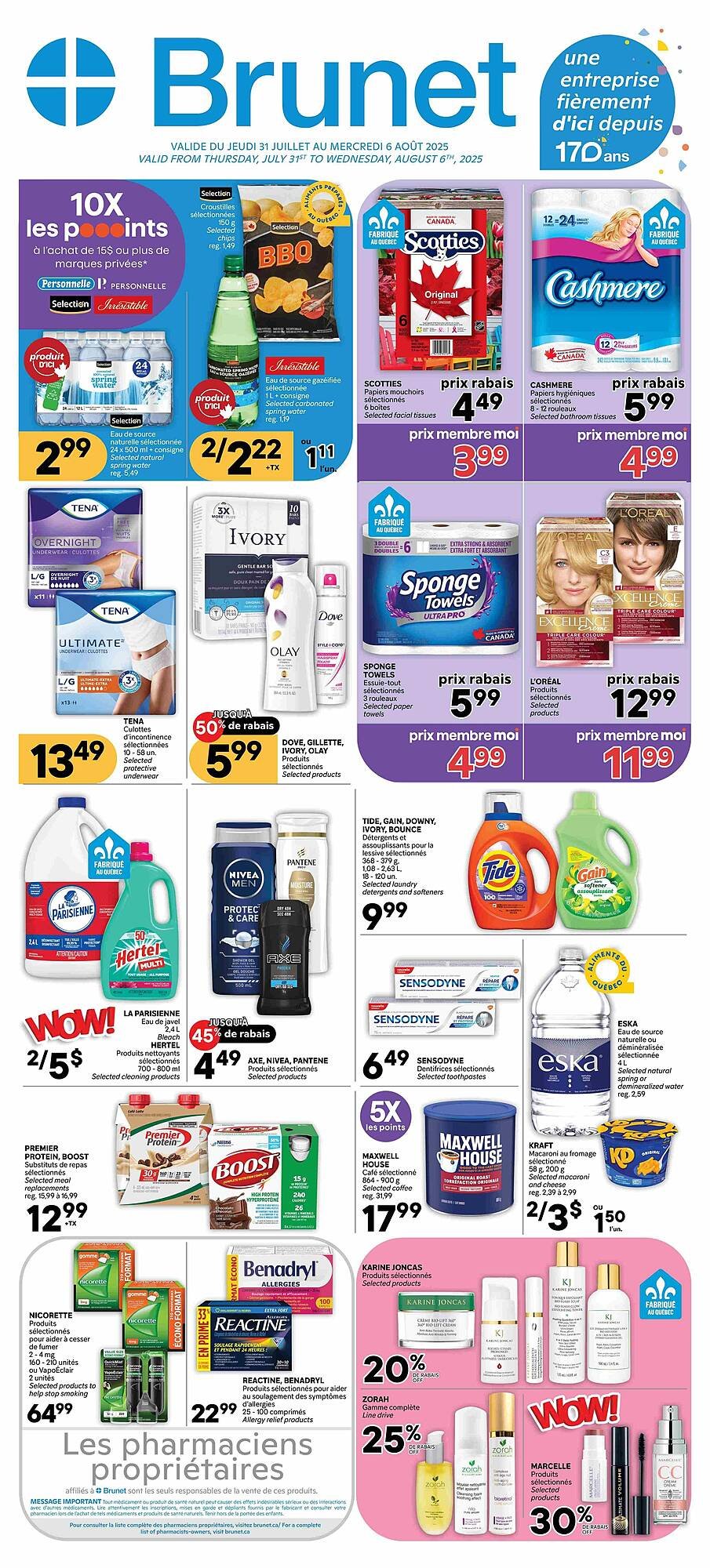 Brunet flyer (2025-07-31 - 2025-08-07) | 1