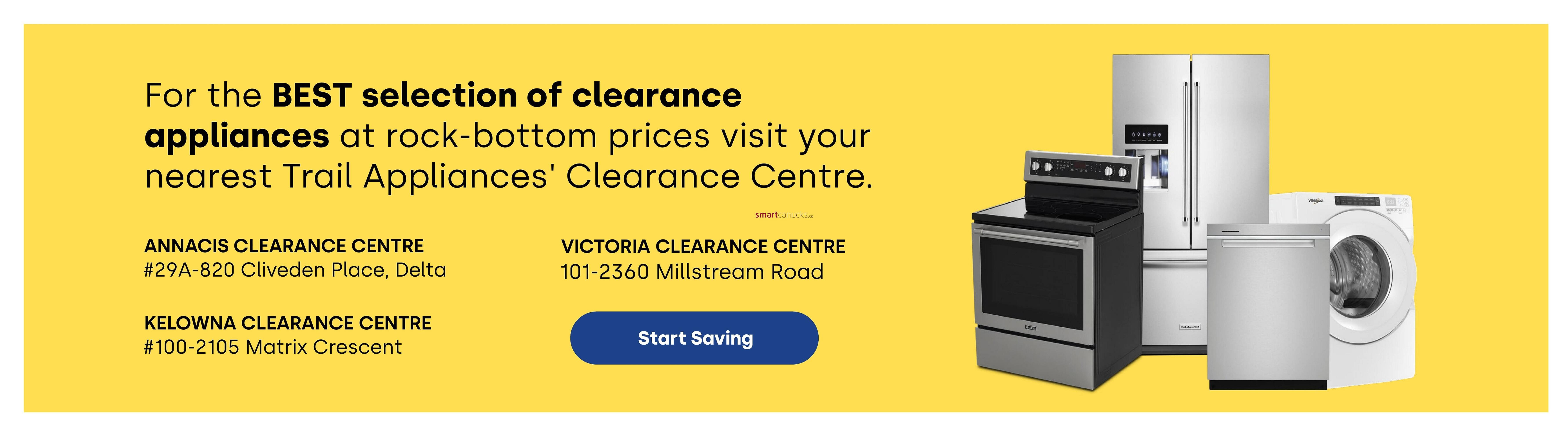 Trail Appliances flyer