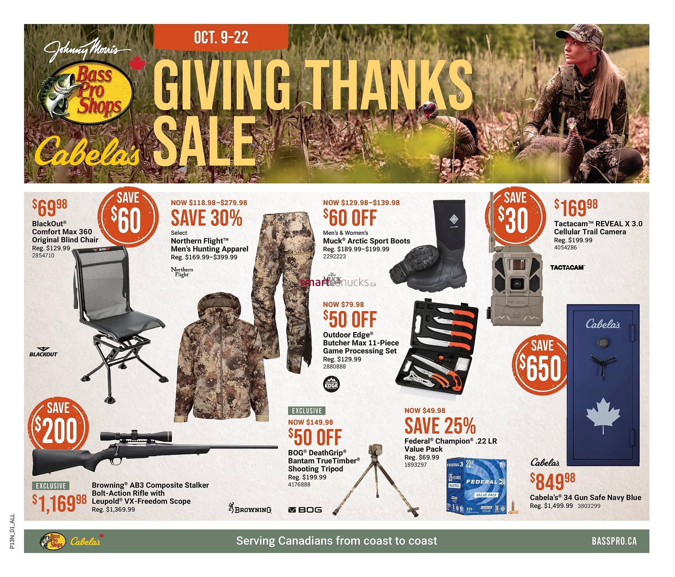 Cabela&#039;s flyer (2025-10-09 - 2025-10-15) | 1