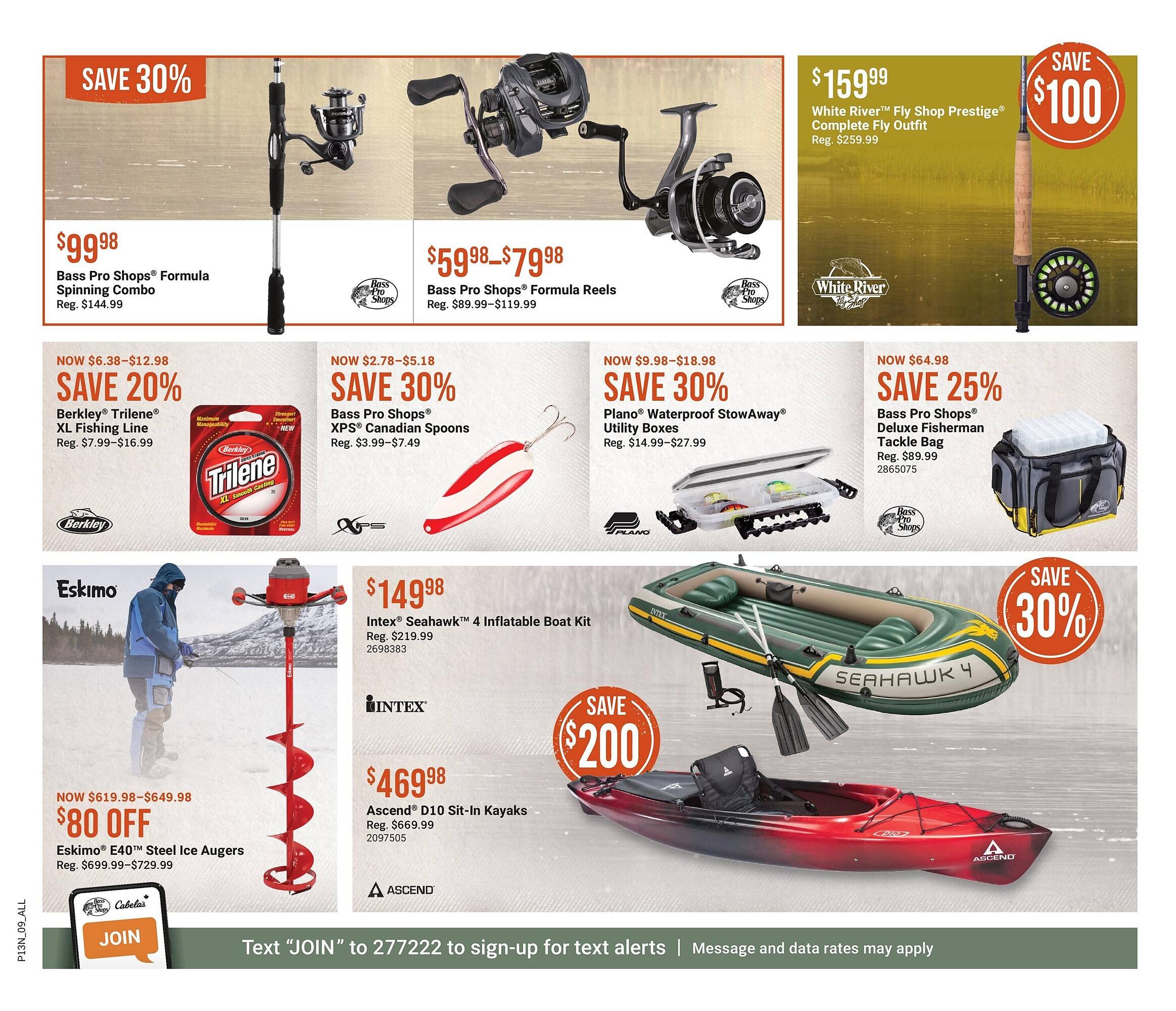 Cabela's flyer