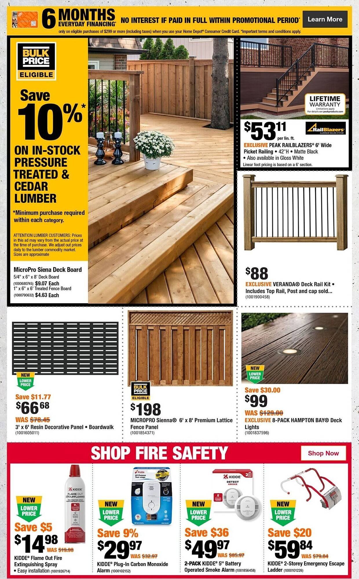 Home Depot flyer