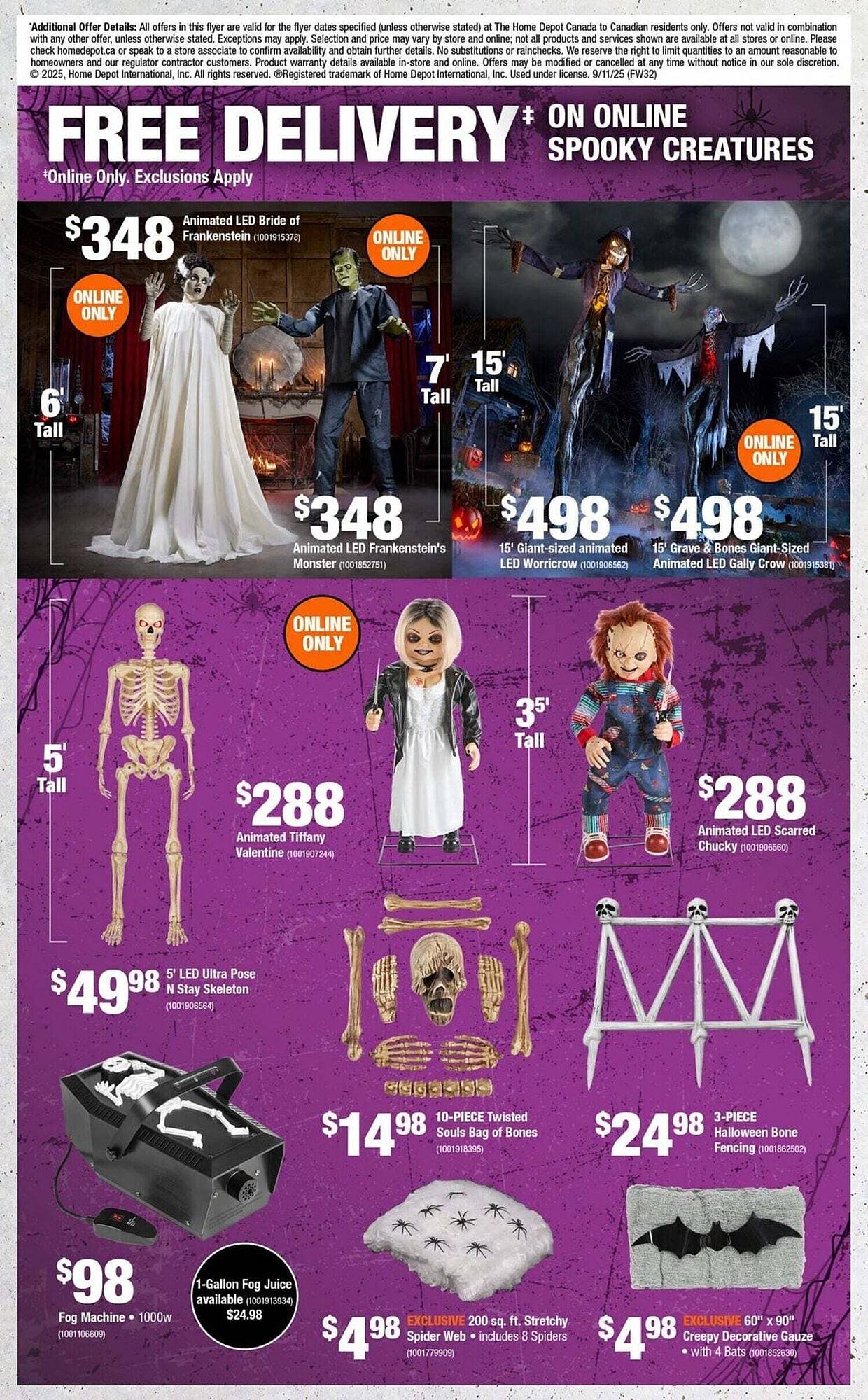 Home Depot flyer