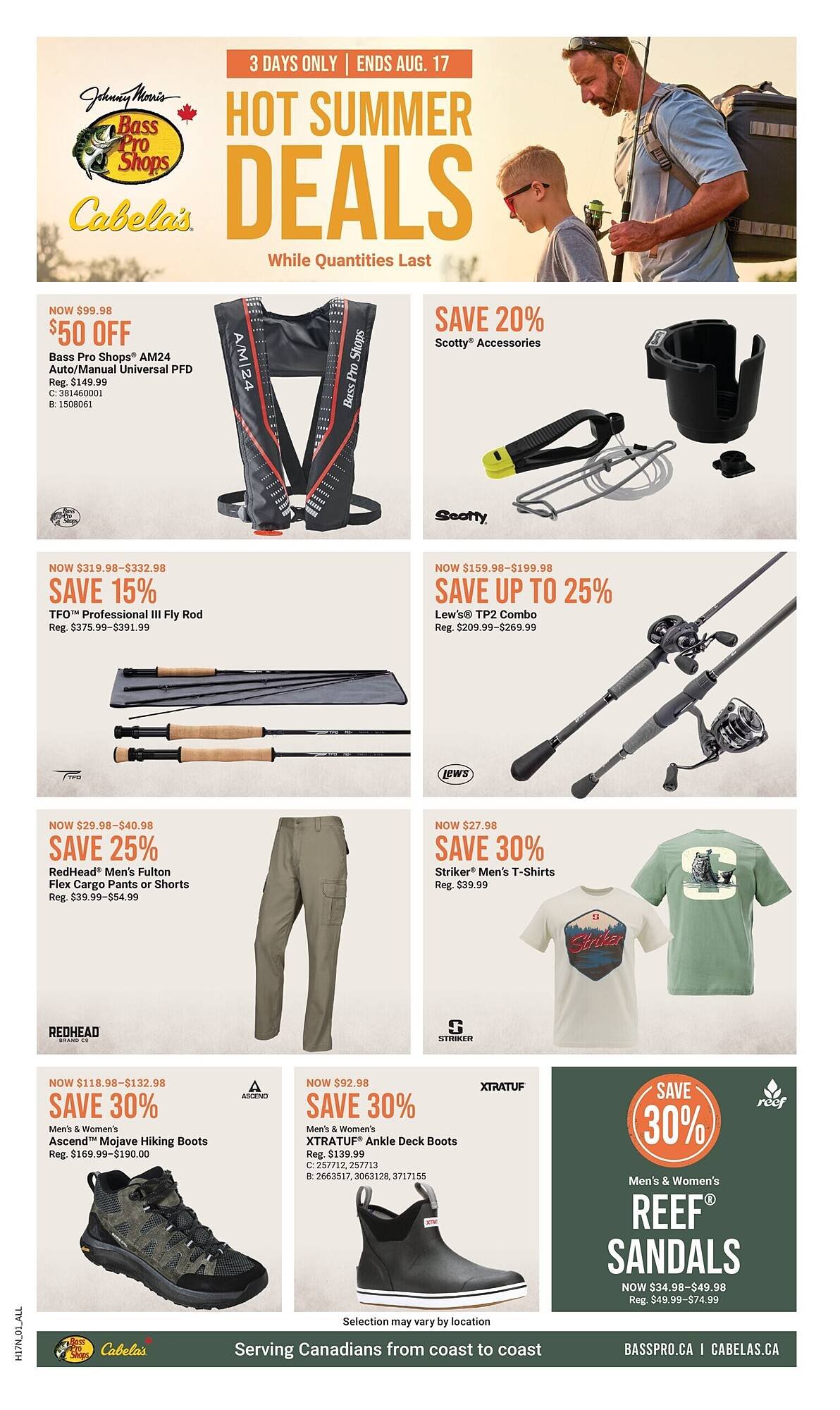 Cabela&#039;s flyer (2025-08-15 - 2025-08-21) | 1