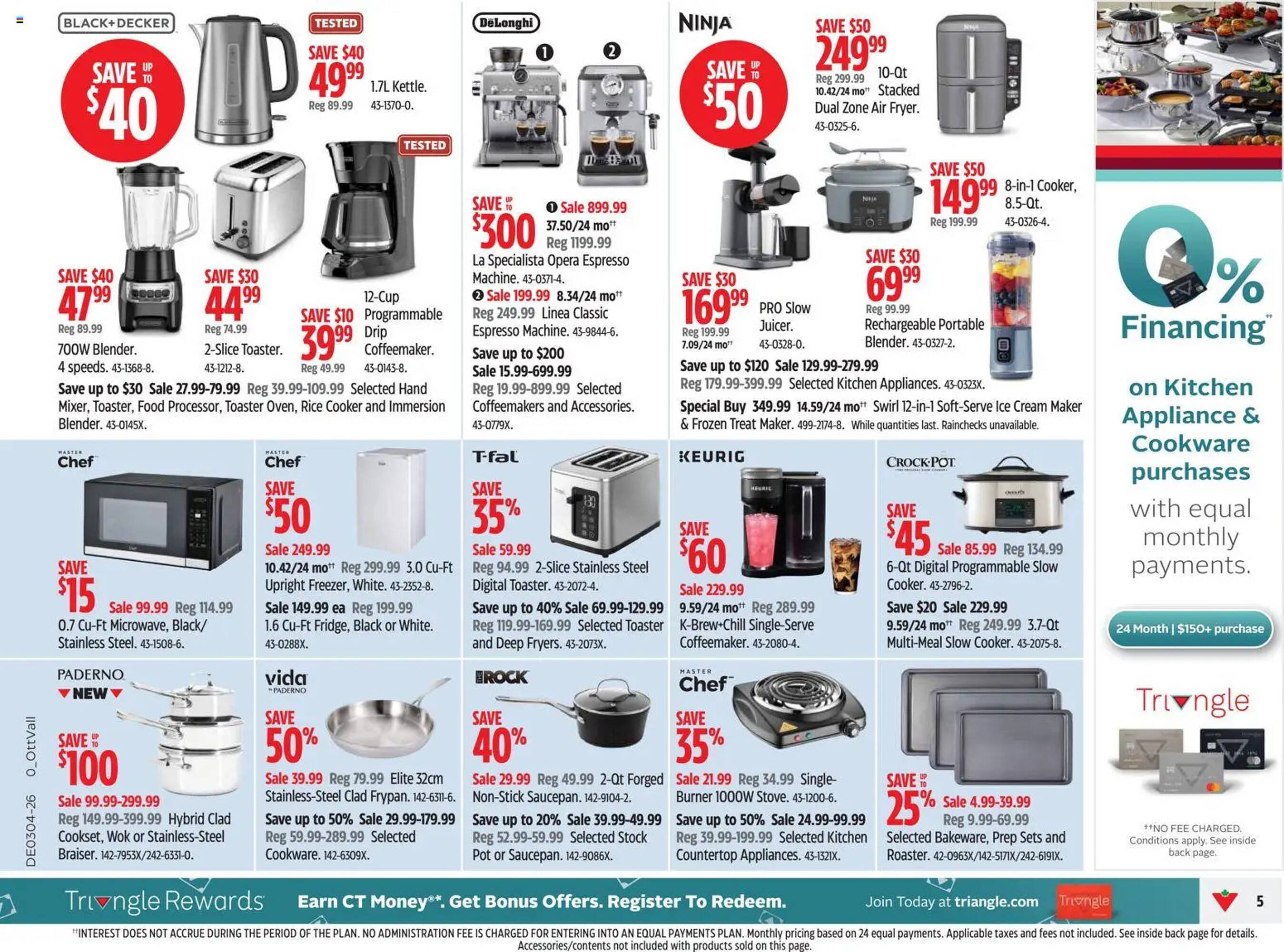 Canadian Tire flyer