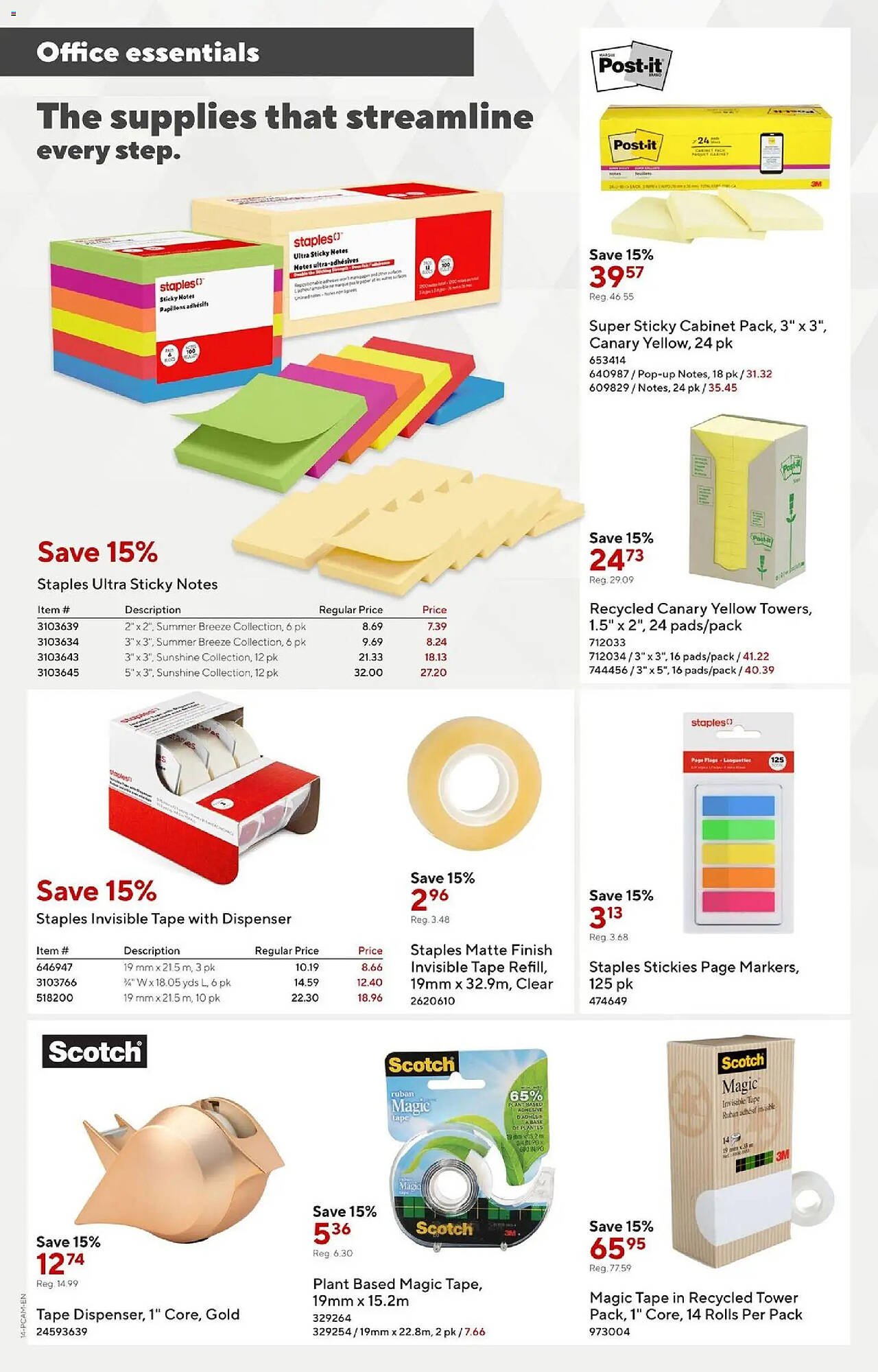 Staples flyer (2026-01-02 - 2026-01-16) | 14