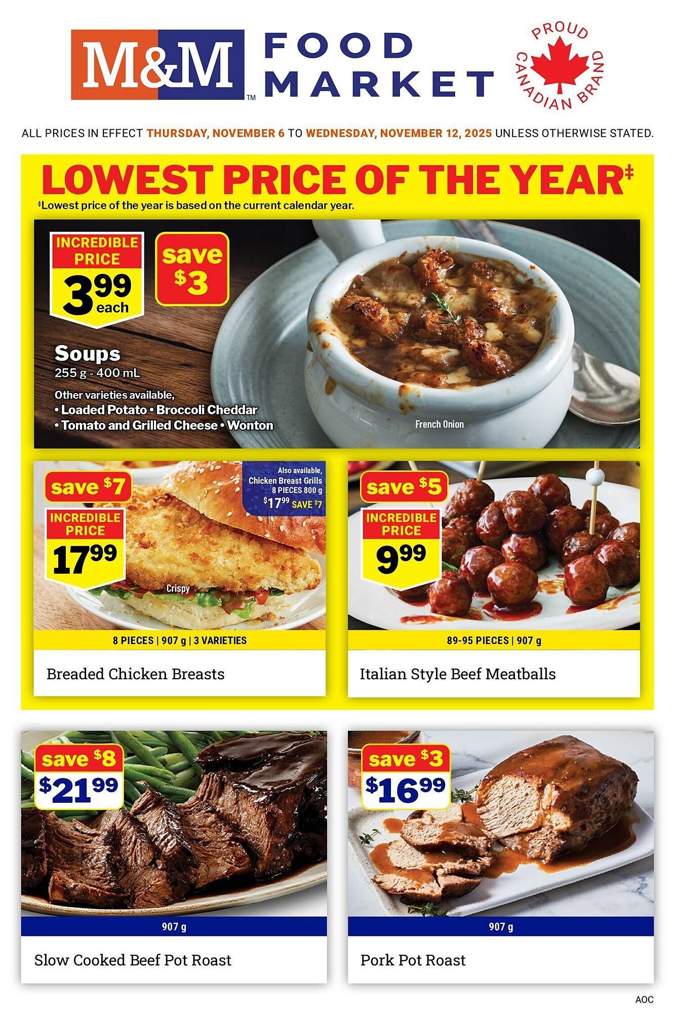 M &amp; M Food Market flyer (2025-11-06 - 2025-11-13) | 1