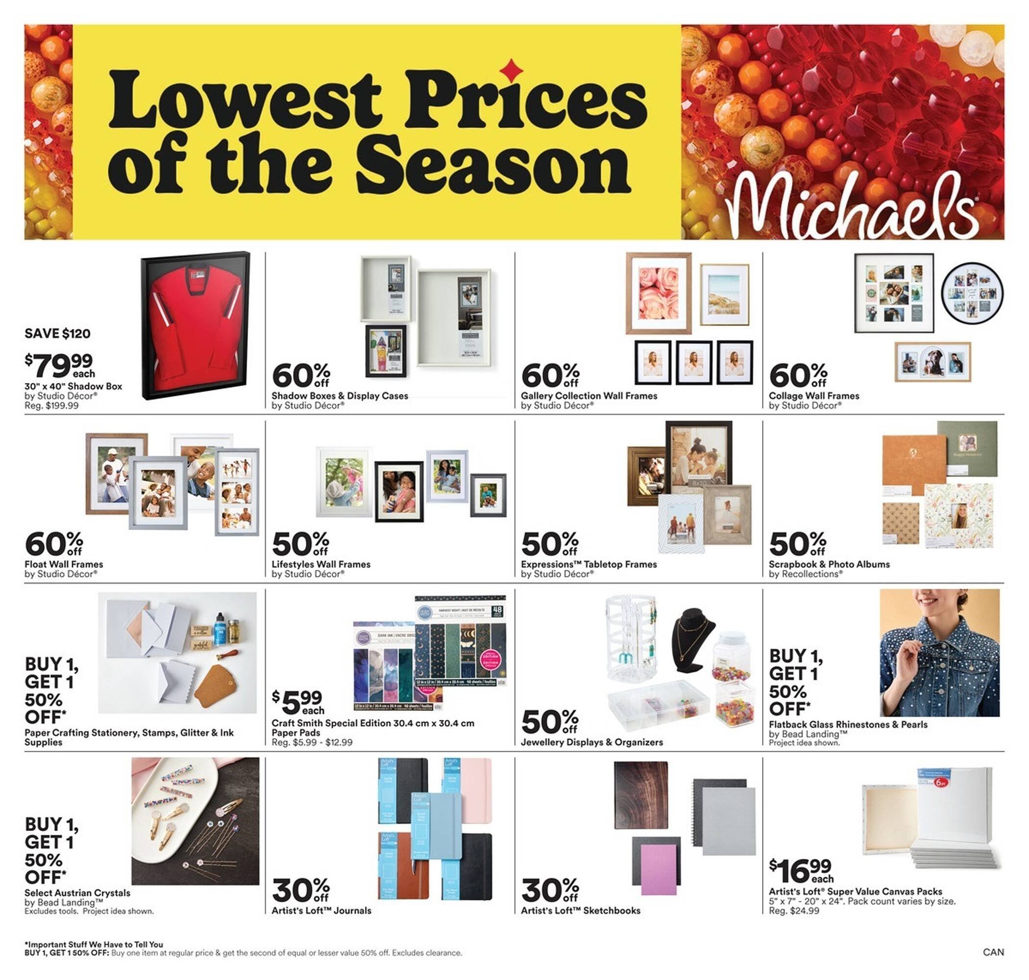 Michaels flyer