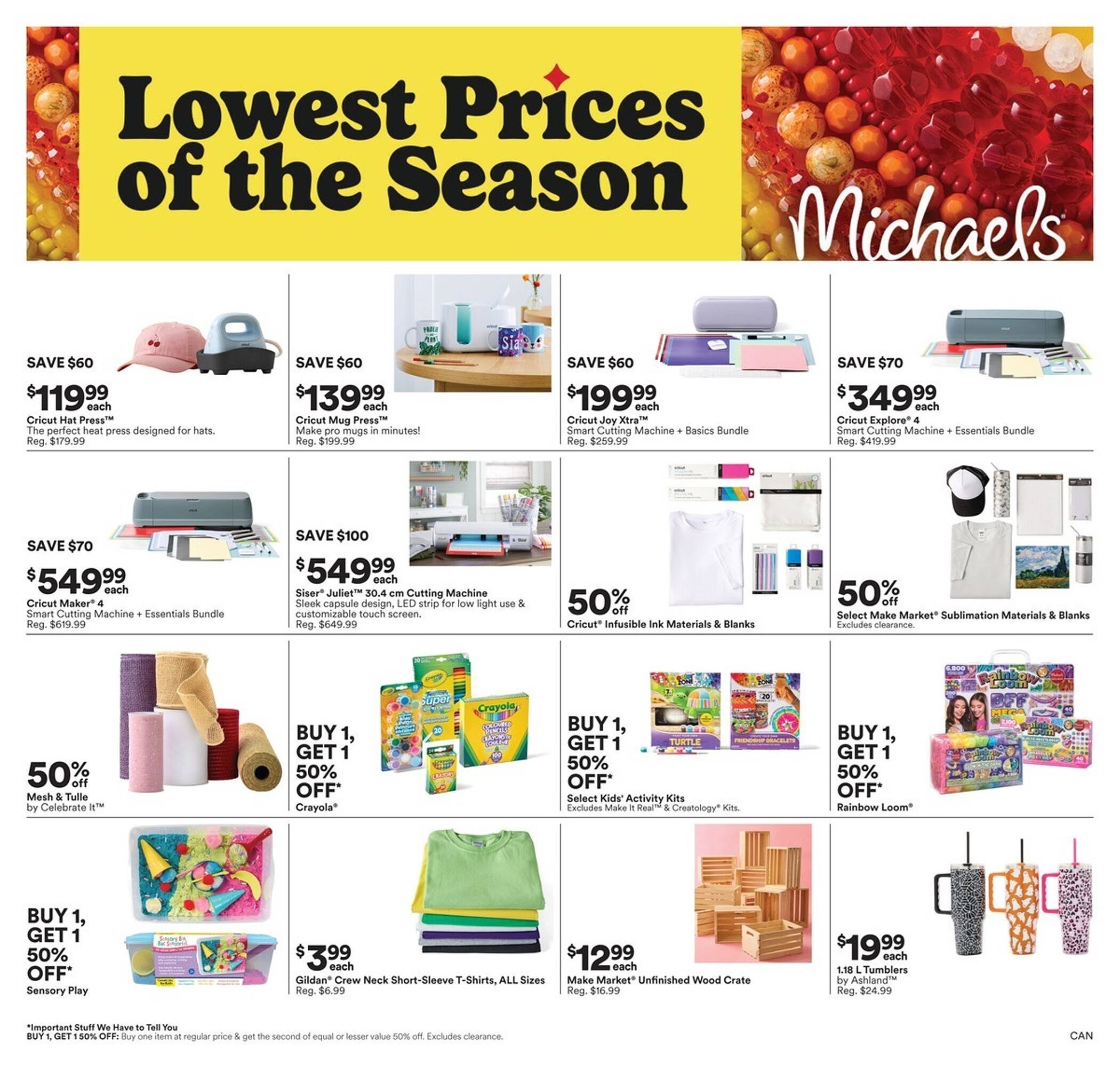 Michaels flyer