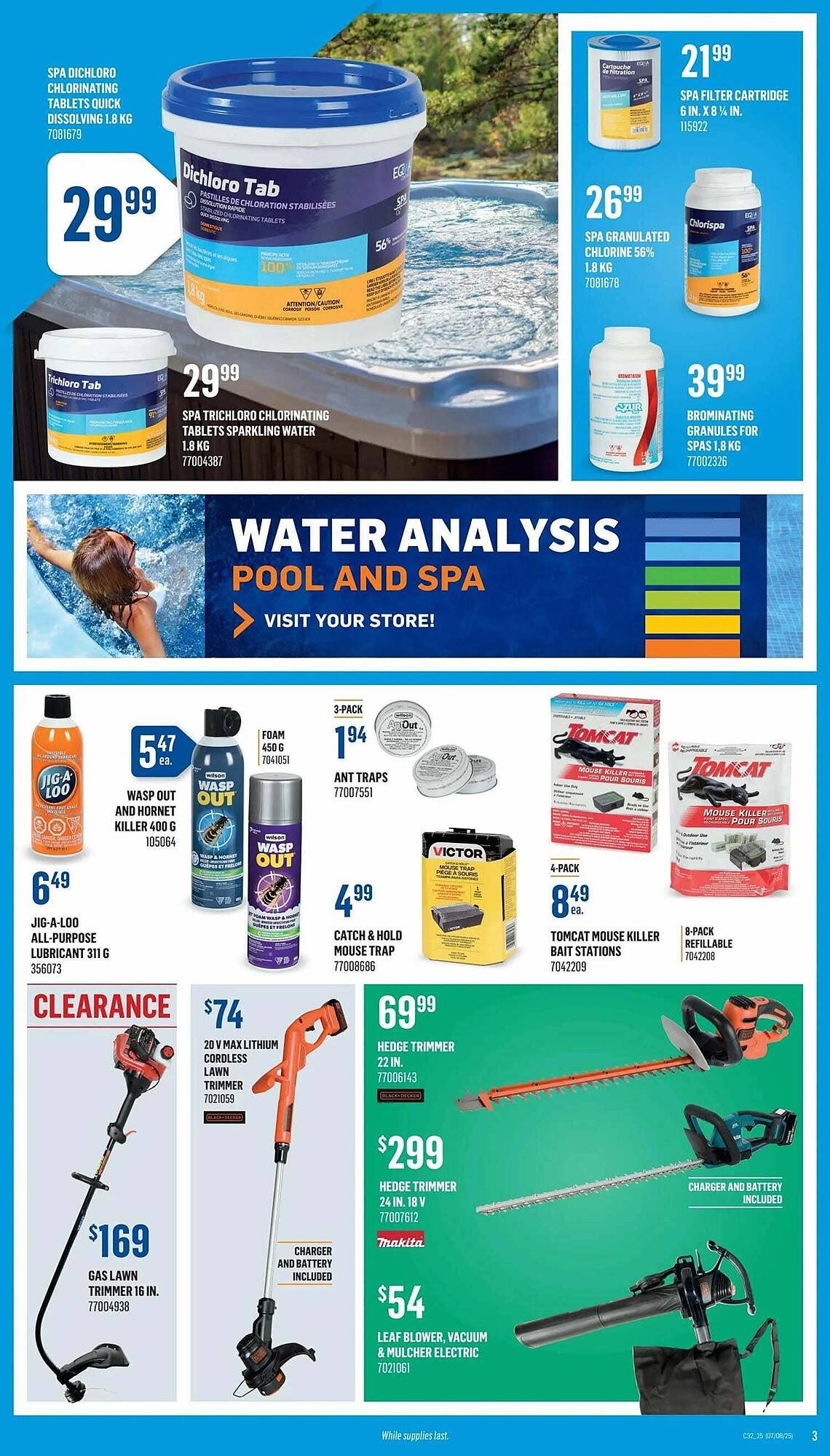 Canac flyer