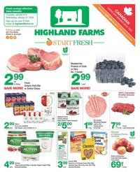 Highland Farms flyer