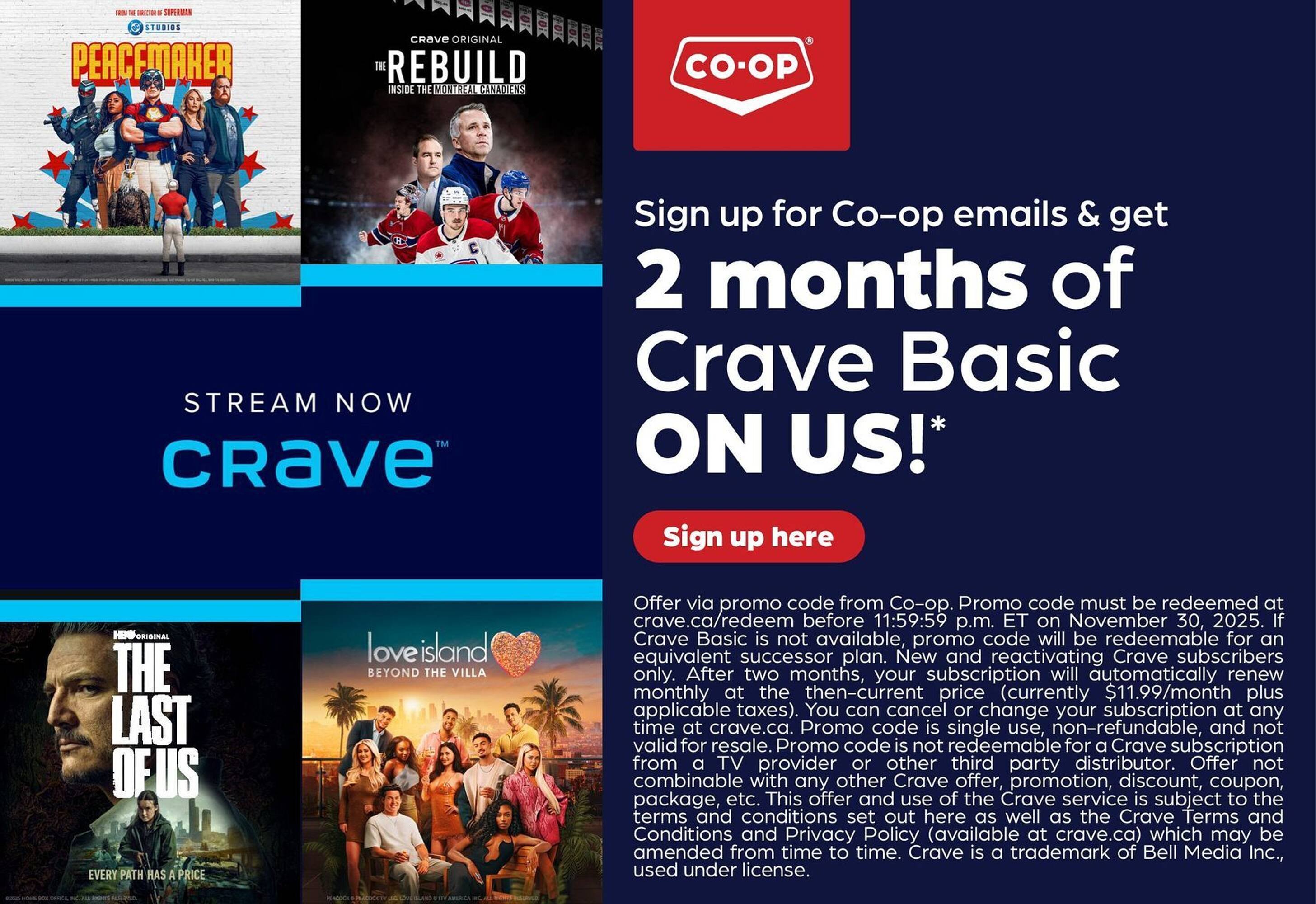 Co-op flyer