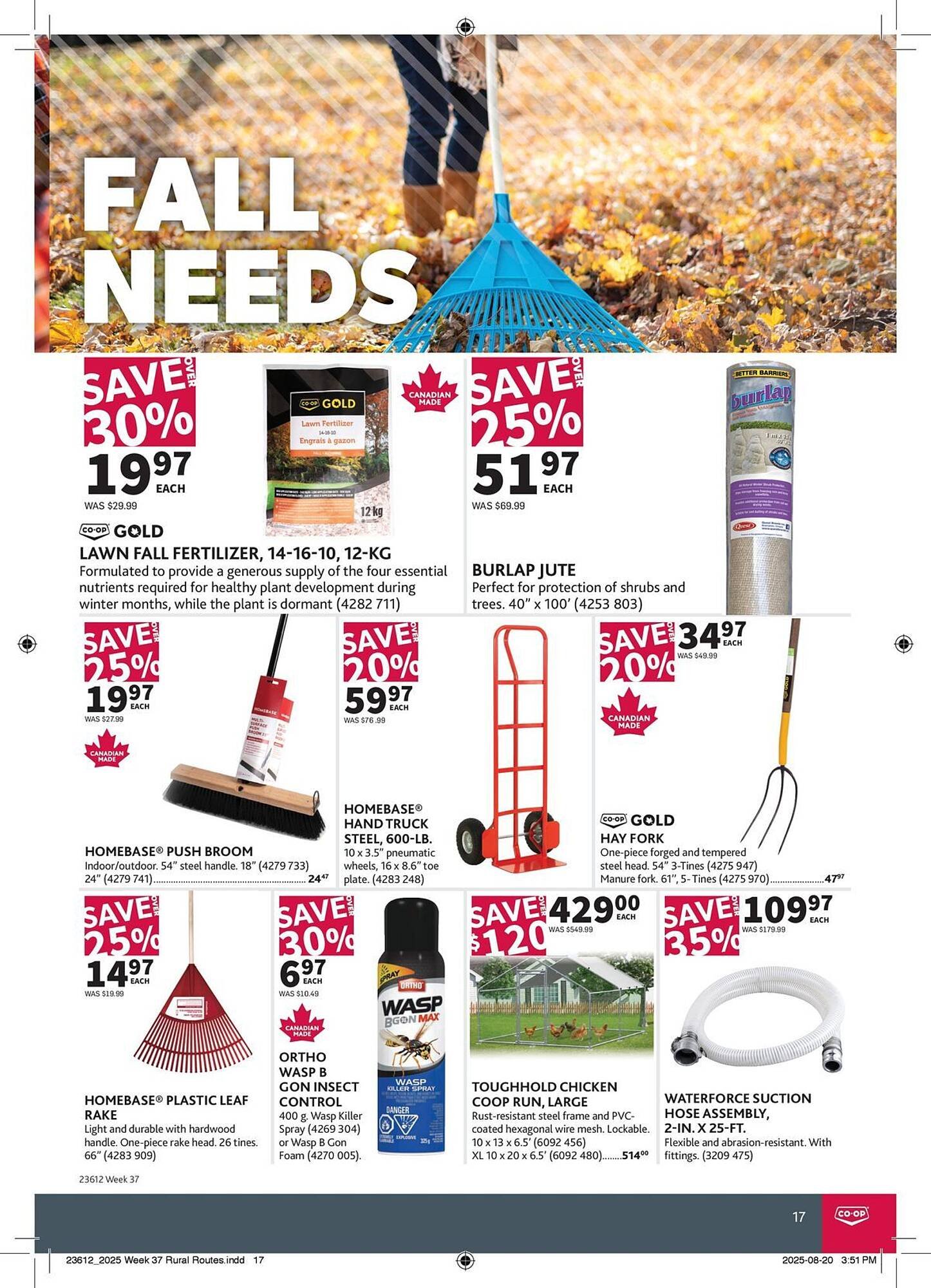 Co-op flyer