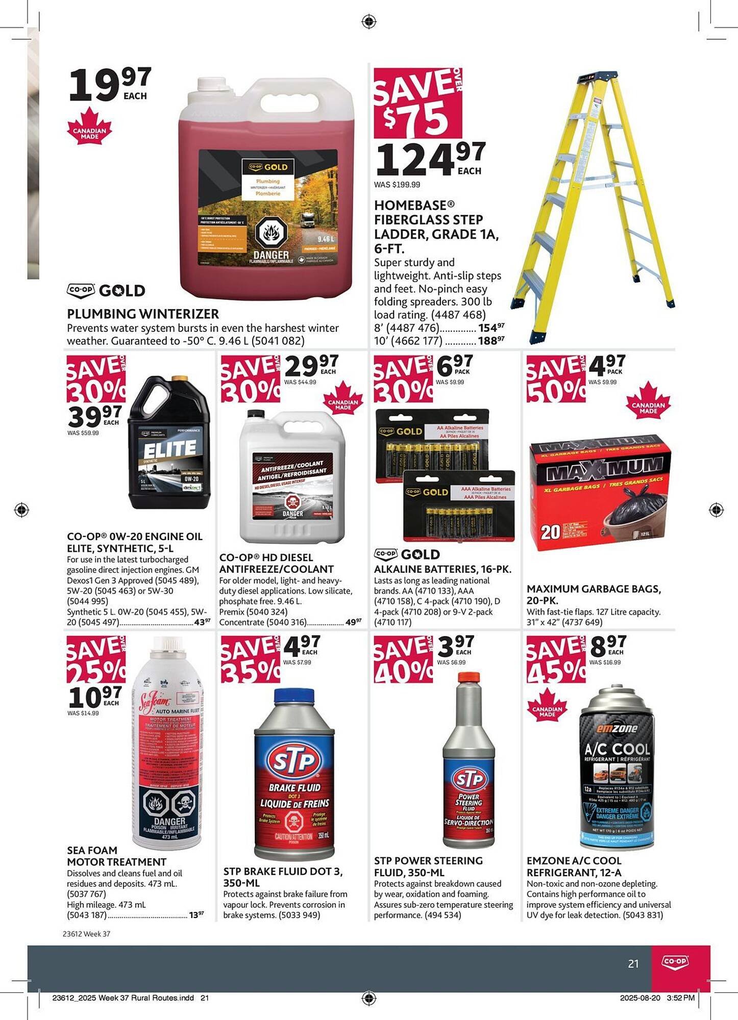 Co-op flyer