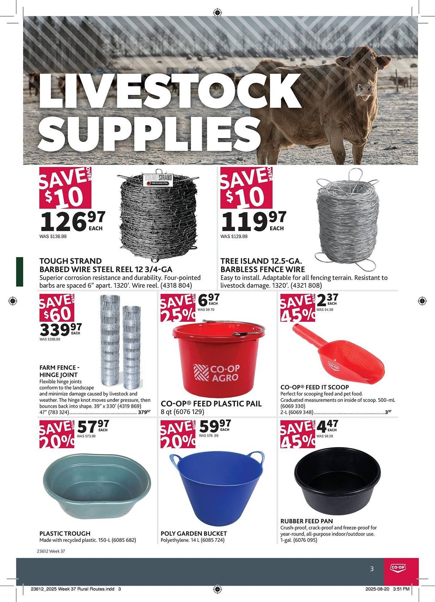 Co-op flyer