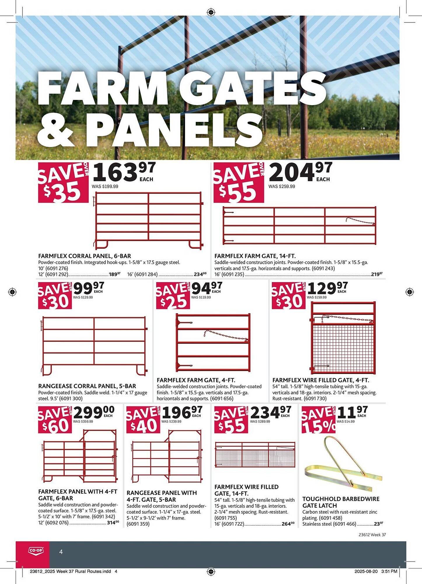 Co-op flyer