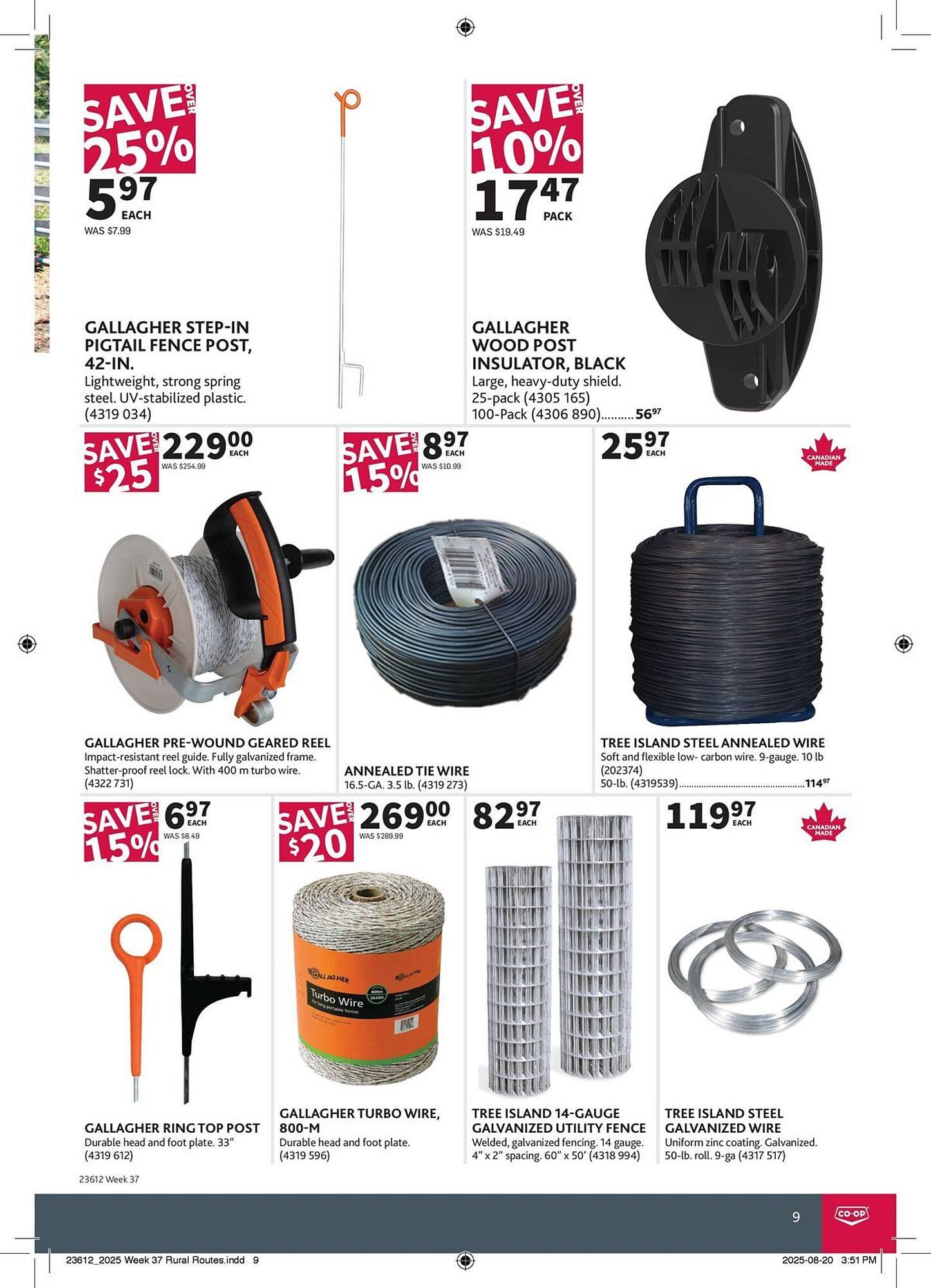 Co-op flyer