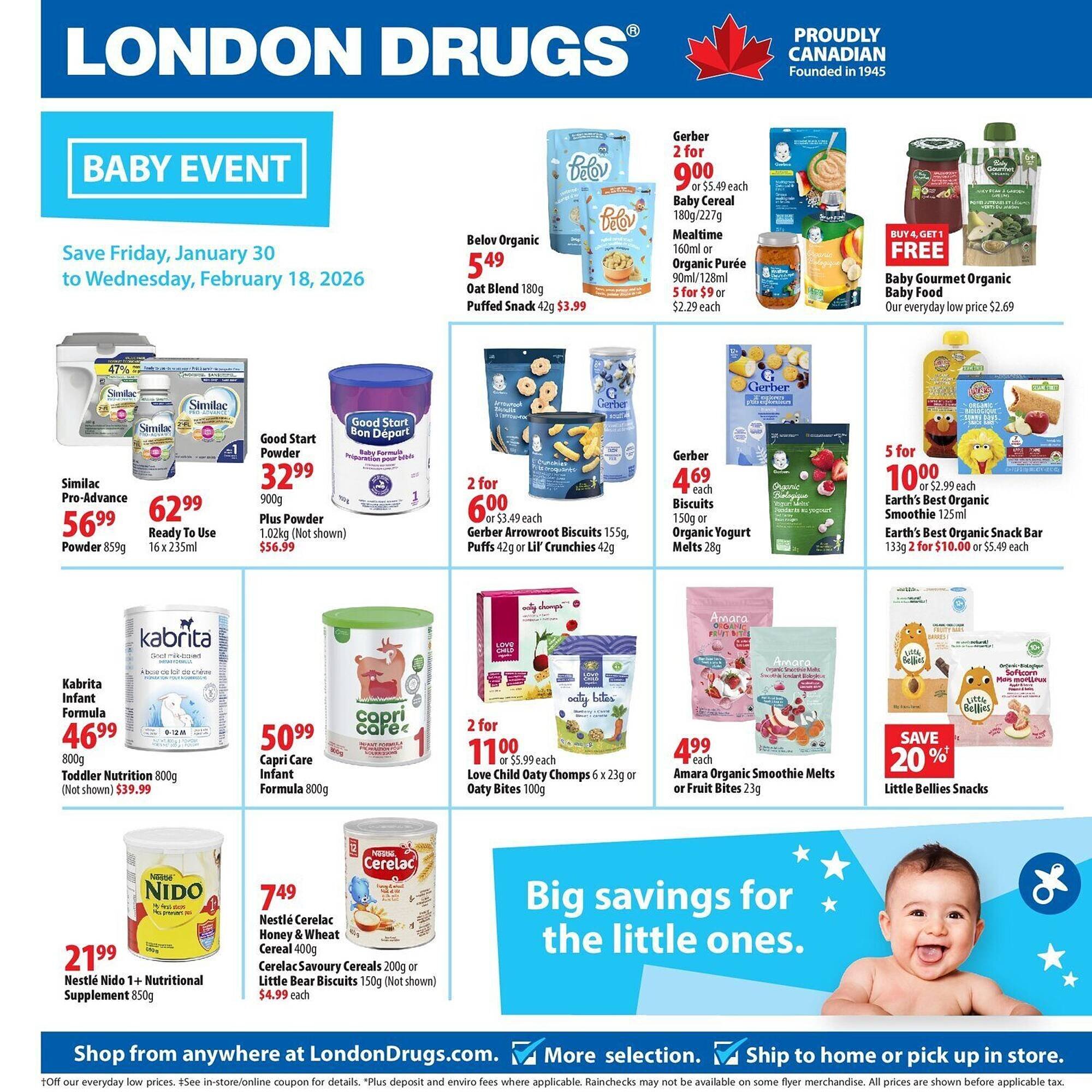 London Drugs flyer (2026-01-30 - 2026-02-06) | 1