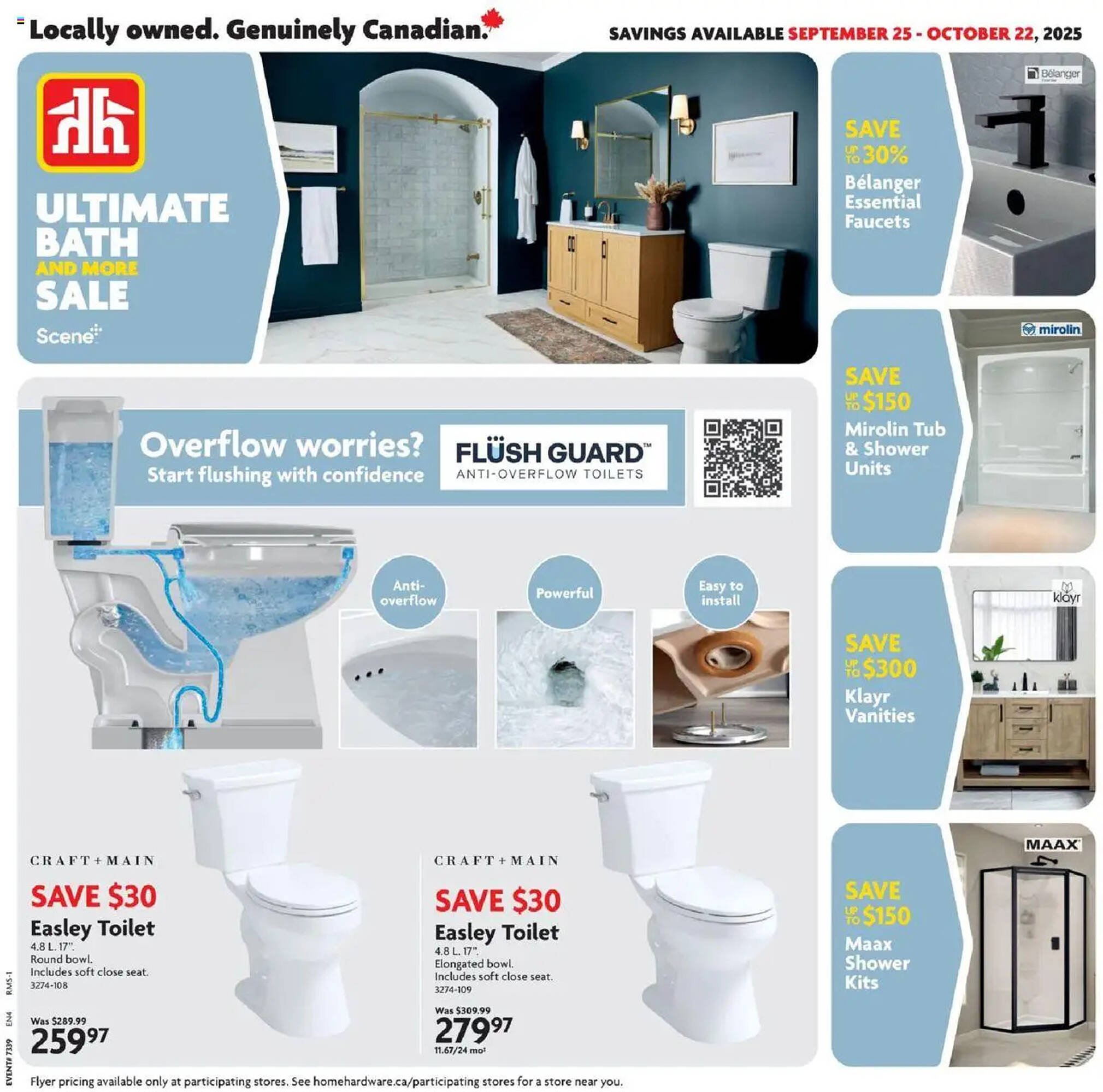 Home Hardware flyer (2025-09-25 - 2025-10-23) | 1