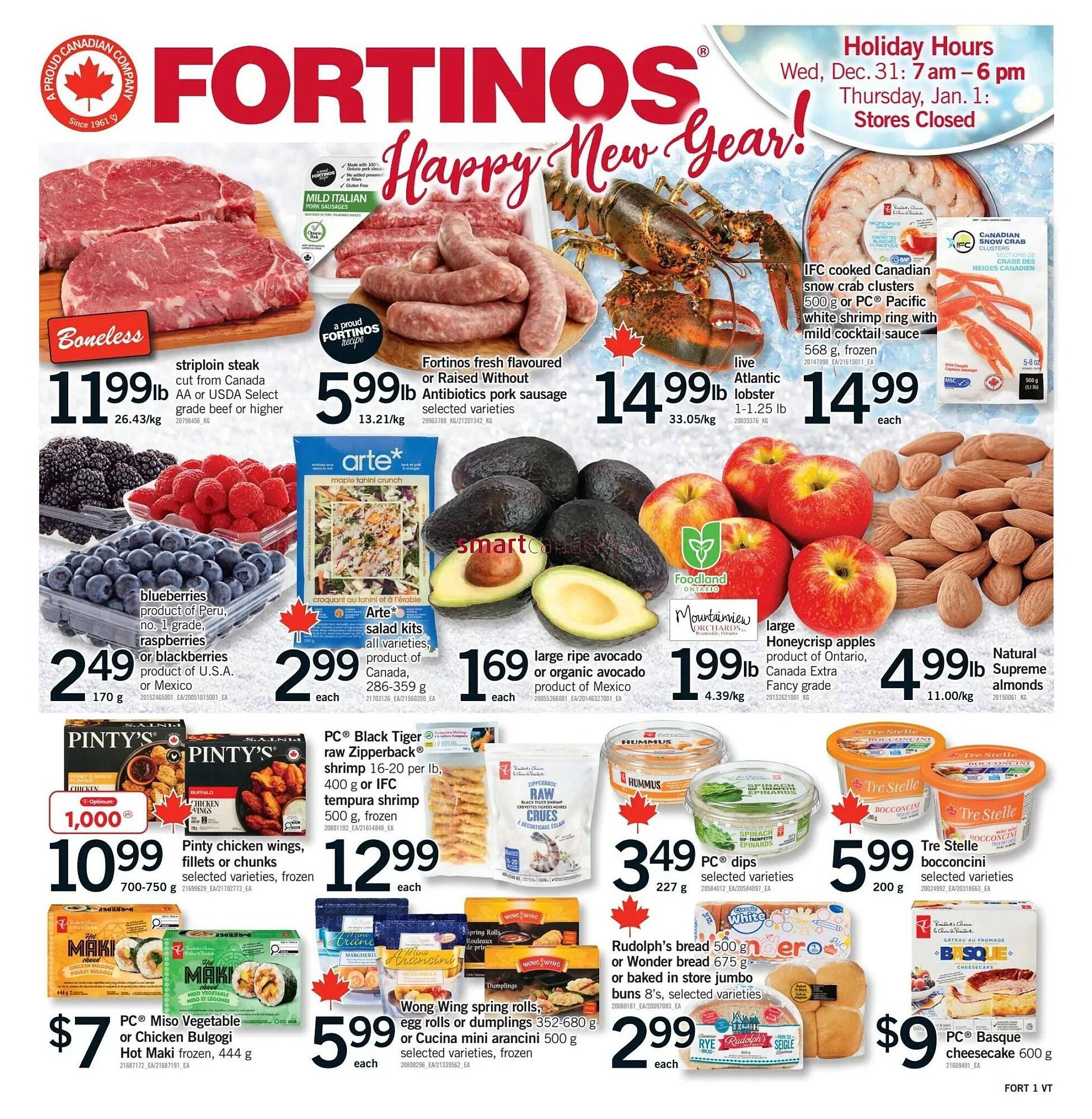 Fortinos flyer (2025-12-27 - 2025-12-31) | 1