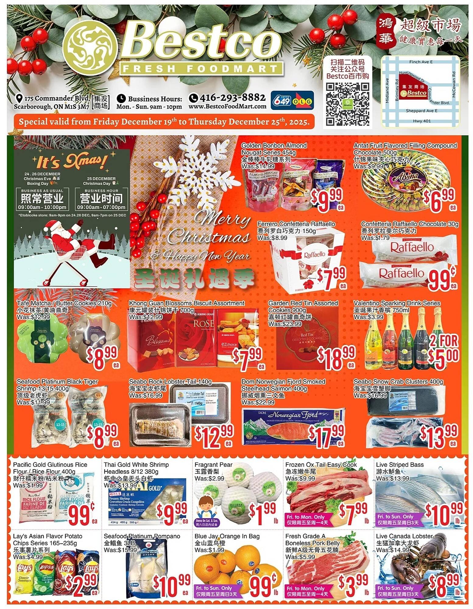 Bestco Food Mart flyer (2025-12-19 - 2025-12-25) | 1