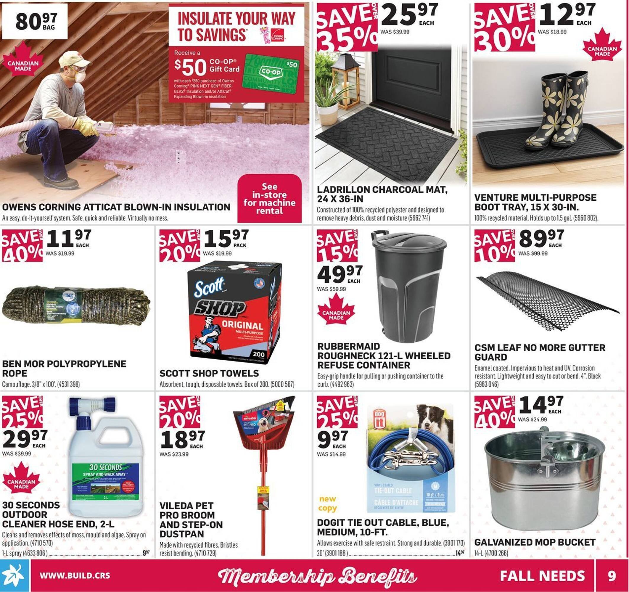 Co-Op Food flyer