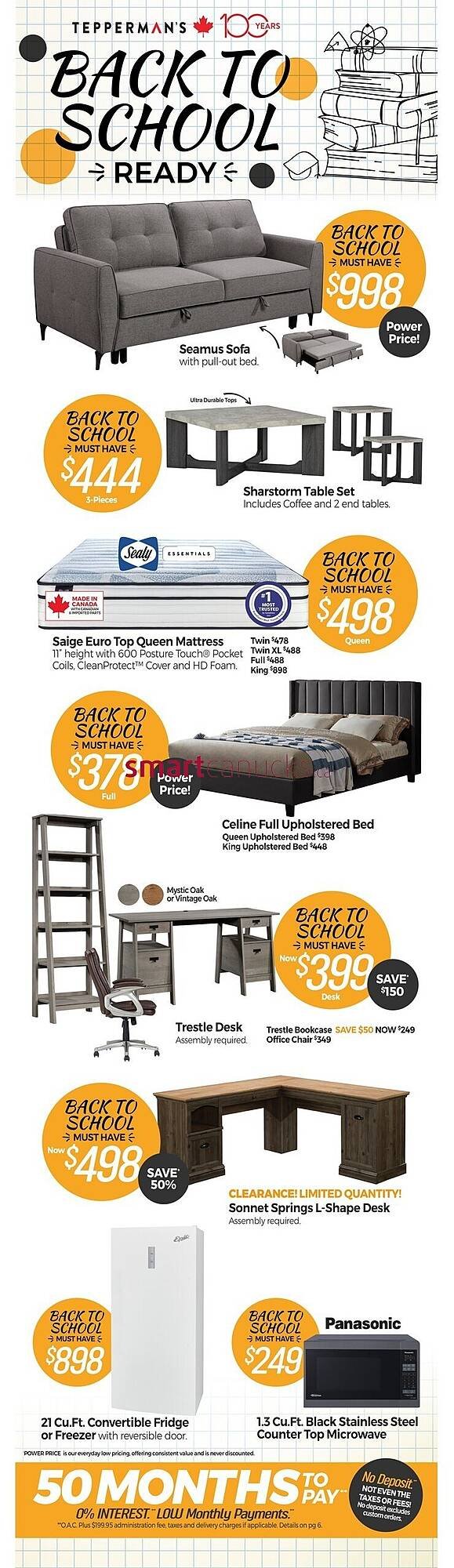 Tepperman's flyer