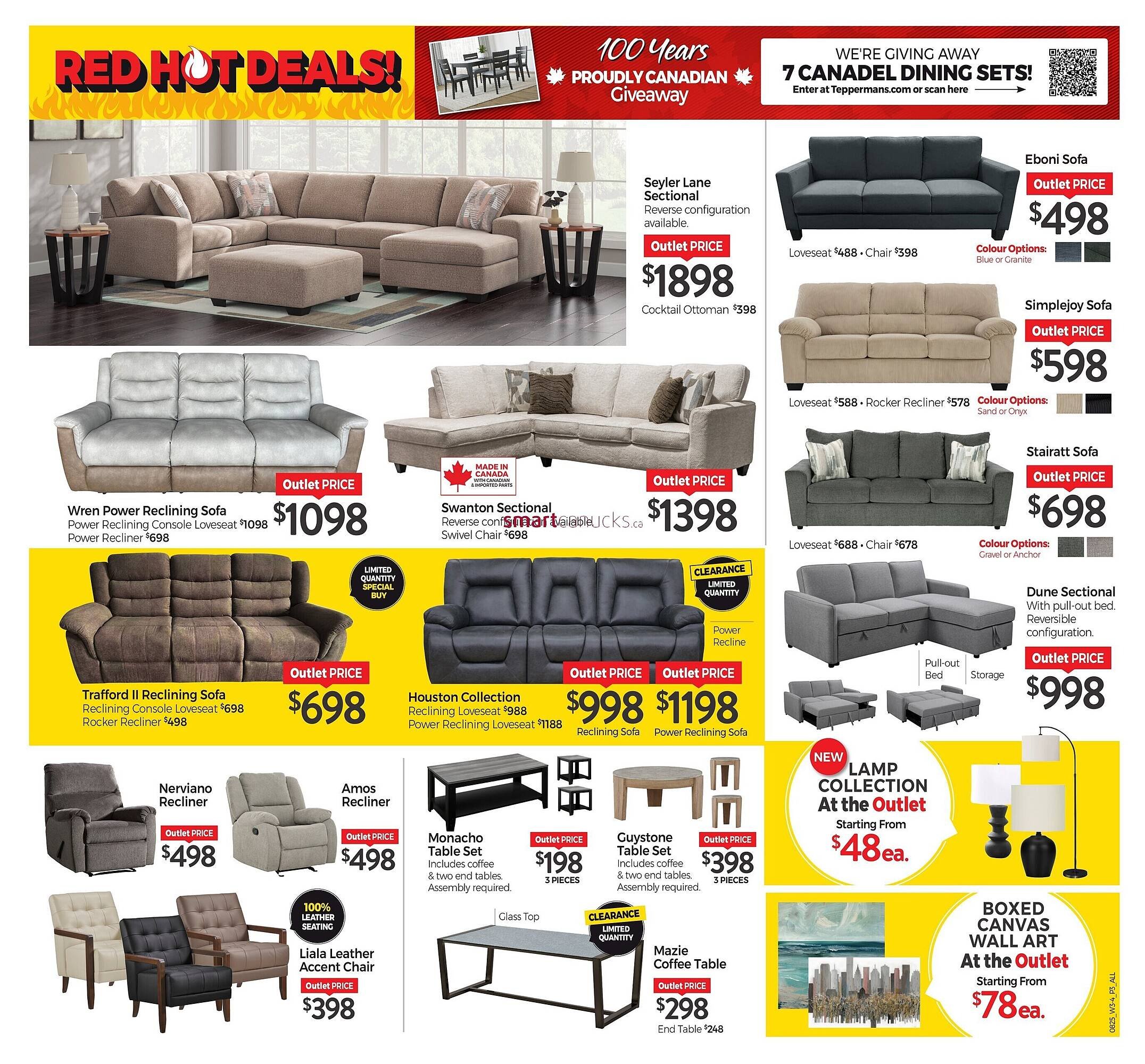 Tepperman's flyer