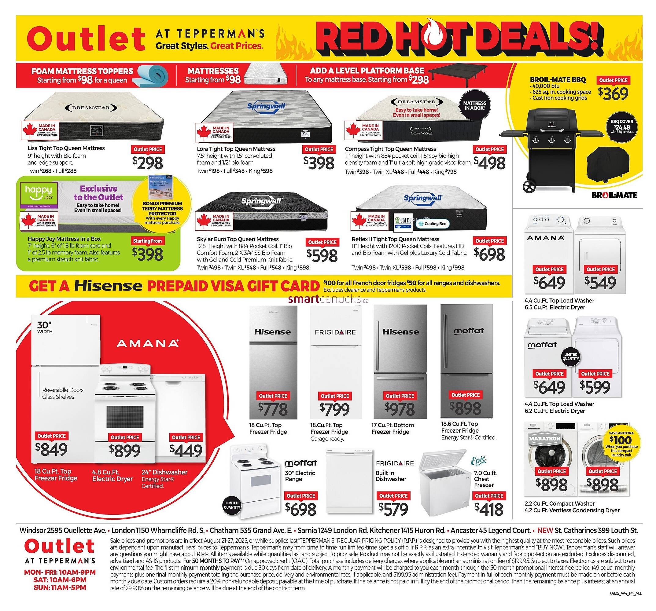Tepperman's flyer