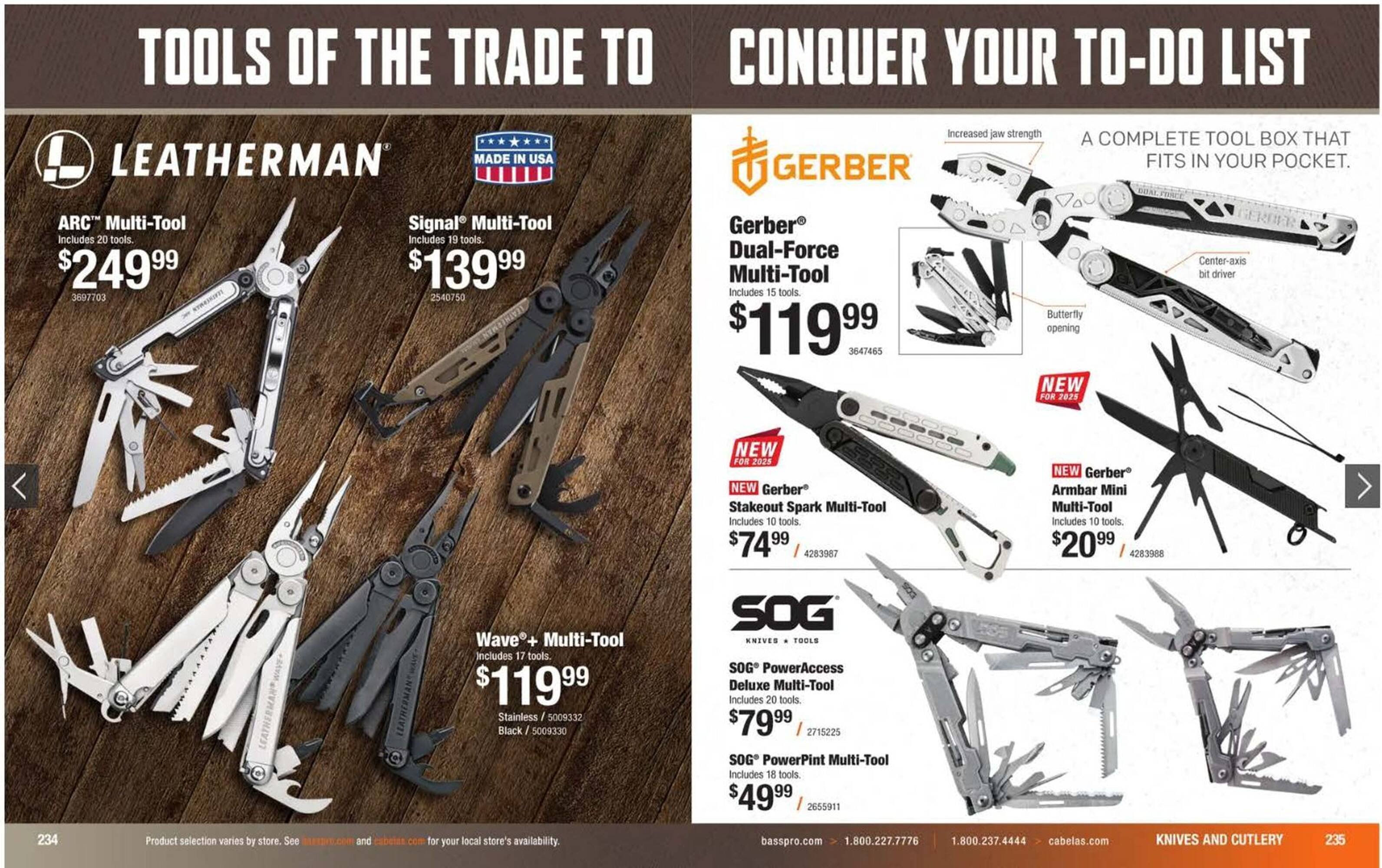 Bass Pro flyer