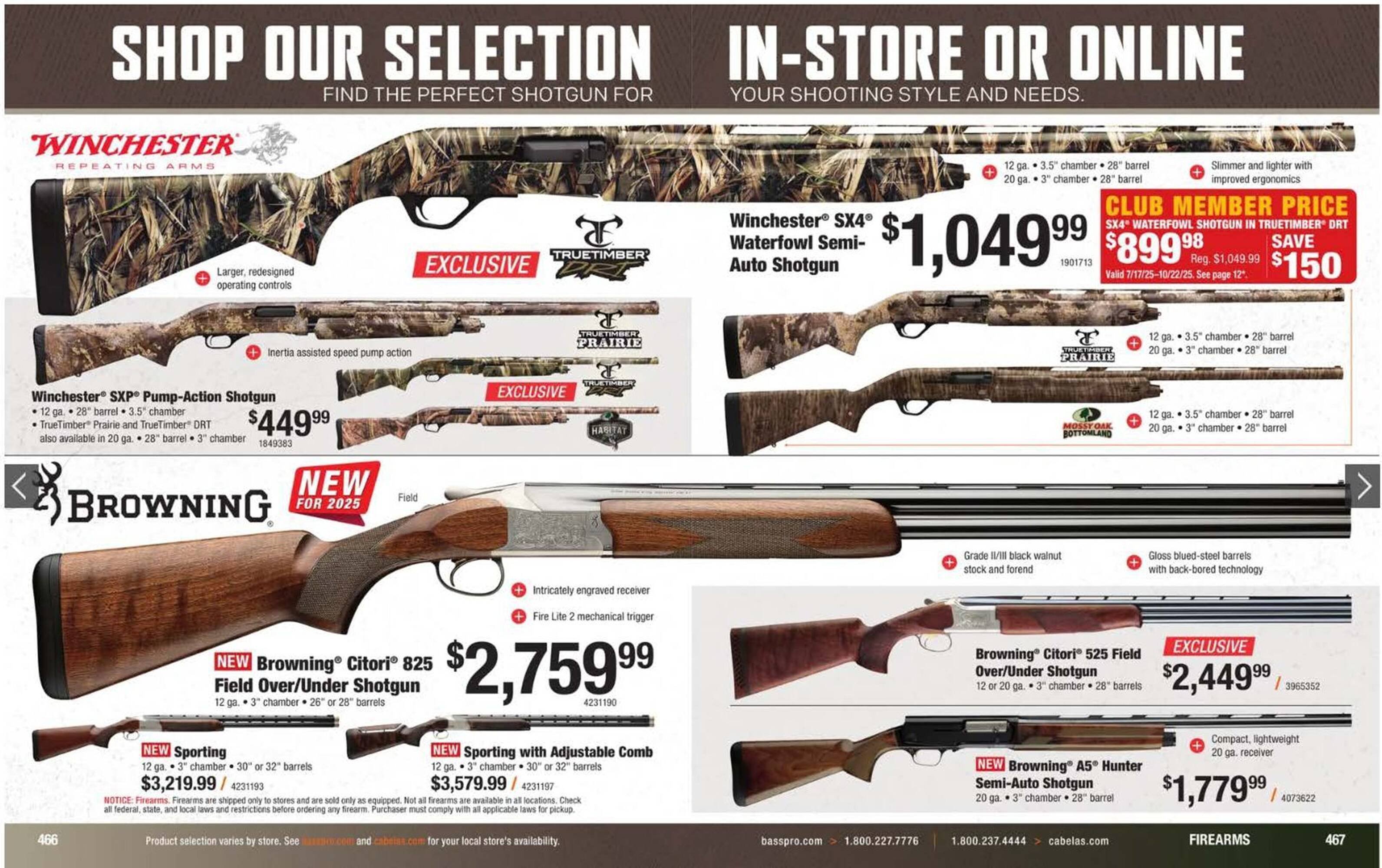 Bass Pro flyer