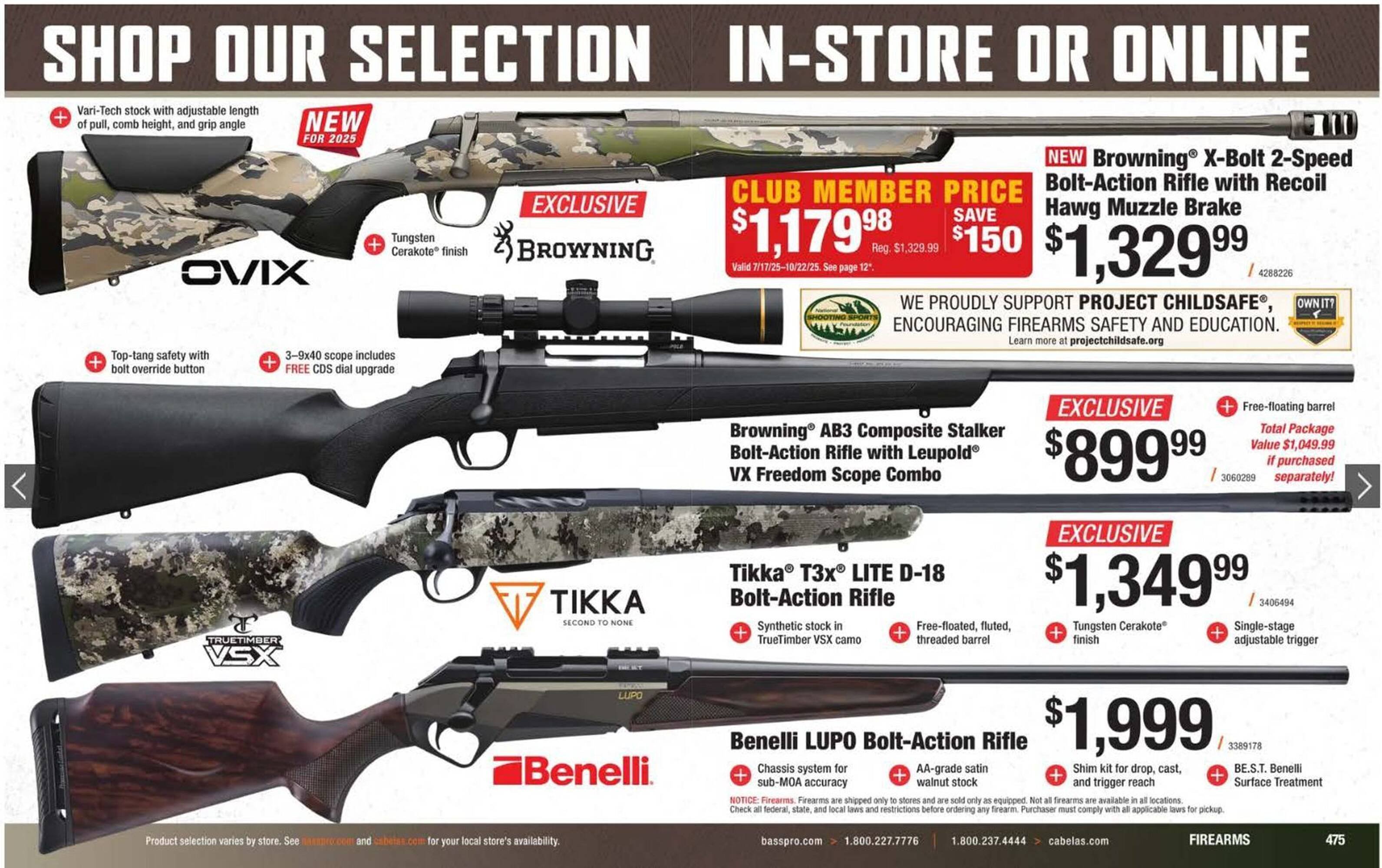 Bass Pro flyer