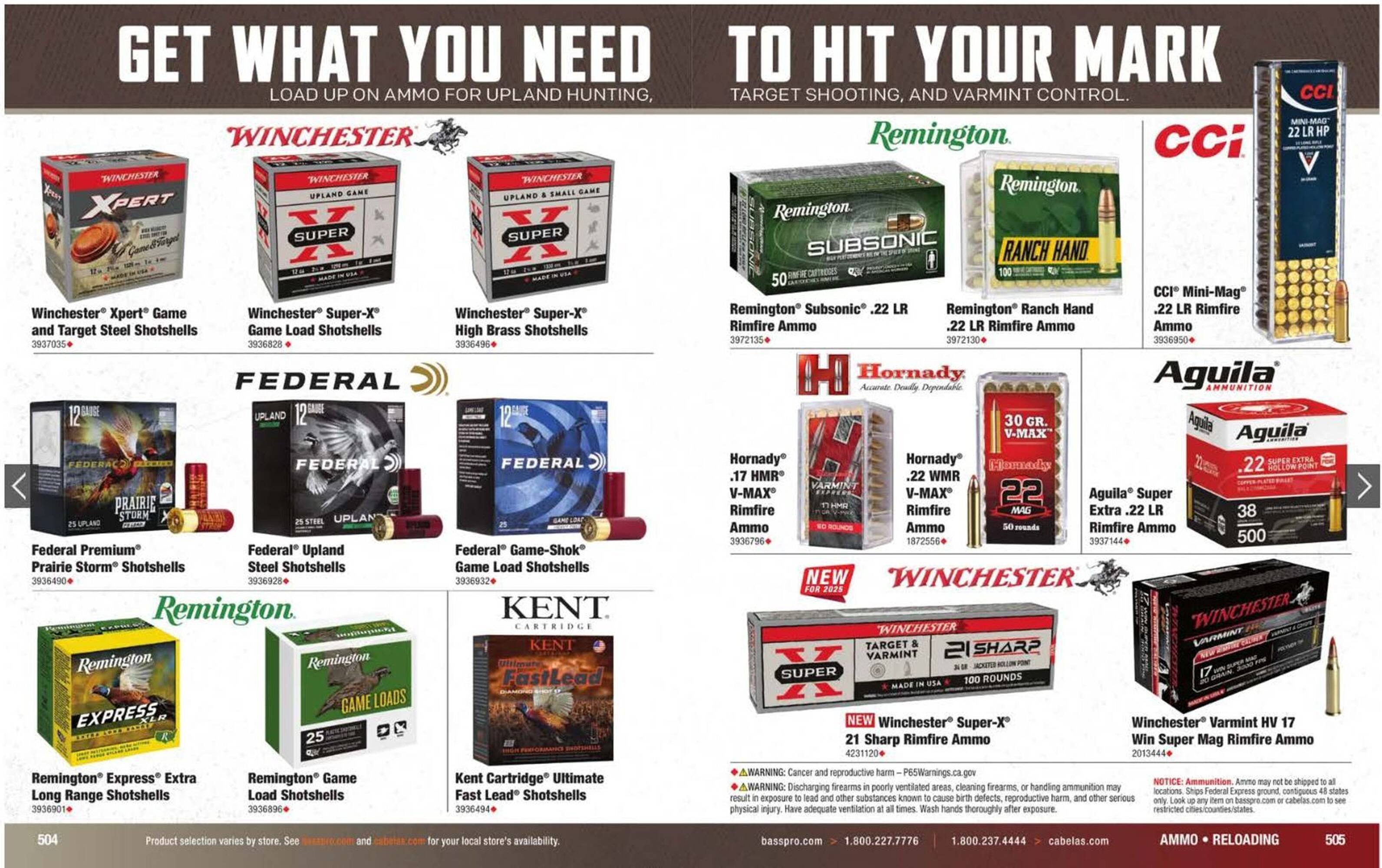 Bass Pro flyer